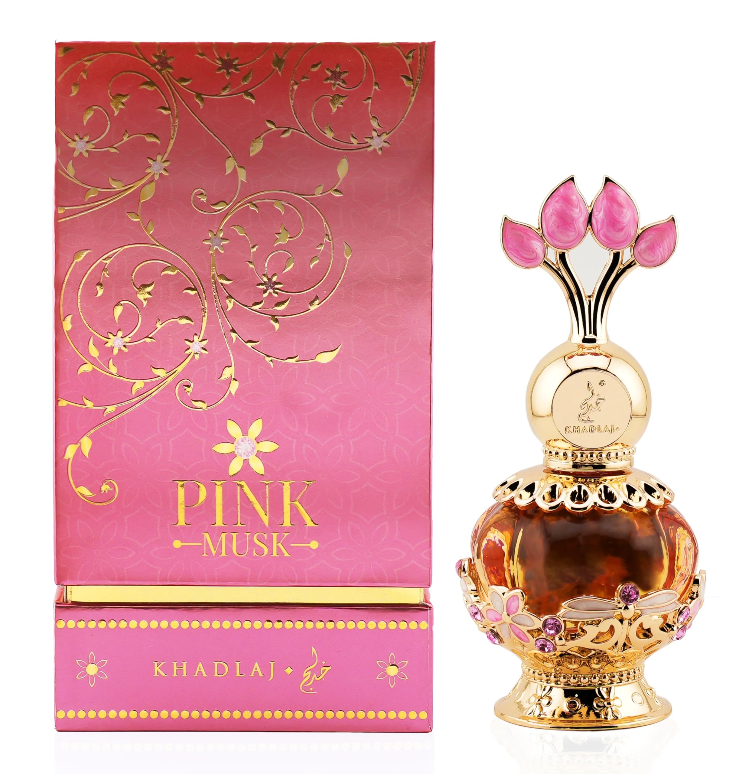 Foto 3 pulgar | Perfume Khadlaj Perfumes Aceite Concentrado De Almizcle Rosa, 20 Ml - Venta Internacional.