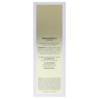 Foto 7 | Perfume Fragluxe Belle Edt En Aerosol 100 Ml Para Mujer - Venta Internacional.