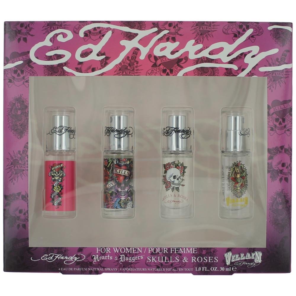 Foto 2 pulgar | Set De Perfume Ed Hardy De Christian Audigier Para Mujer - Venta Internacional.