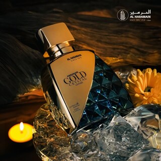 Foto 3 | Perfume Al Haramain Con Cristal Dorado y Zafiro 100 Ml Edp - Venta Internacional