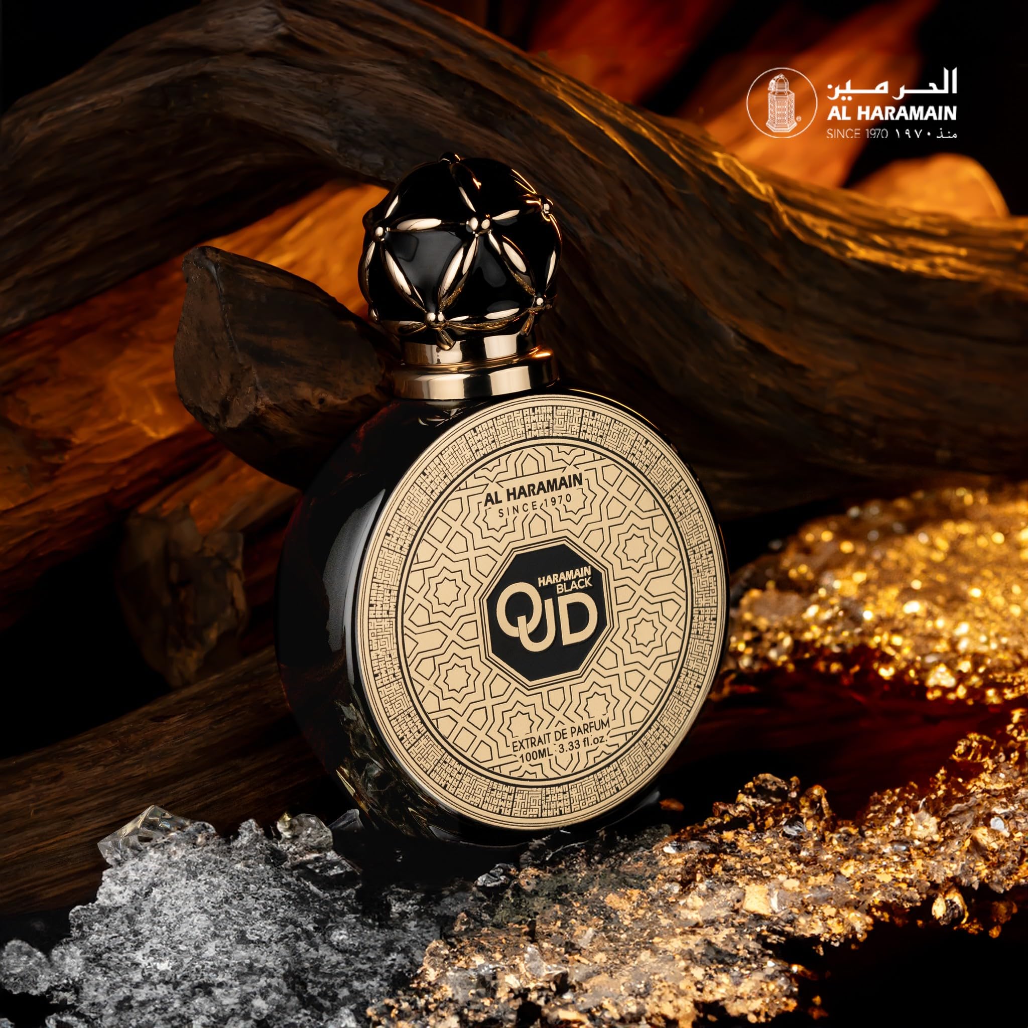 Foto 4 pulgar | Perfume Al Haramain Black Oud Eau De Parfum 100 Ml para Mujer Y Hombre - Venta Internacional