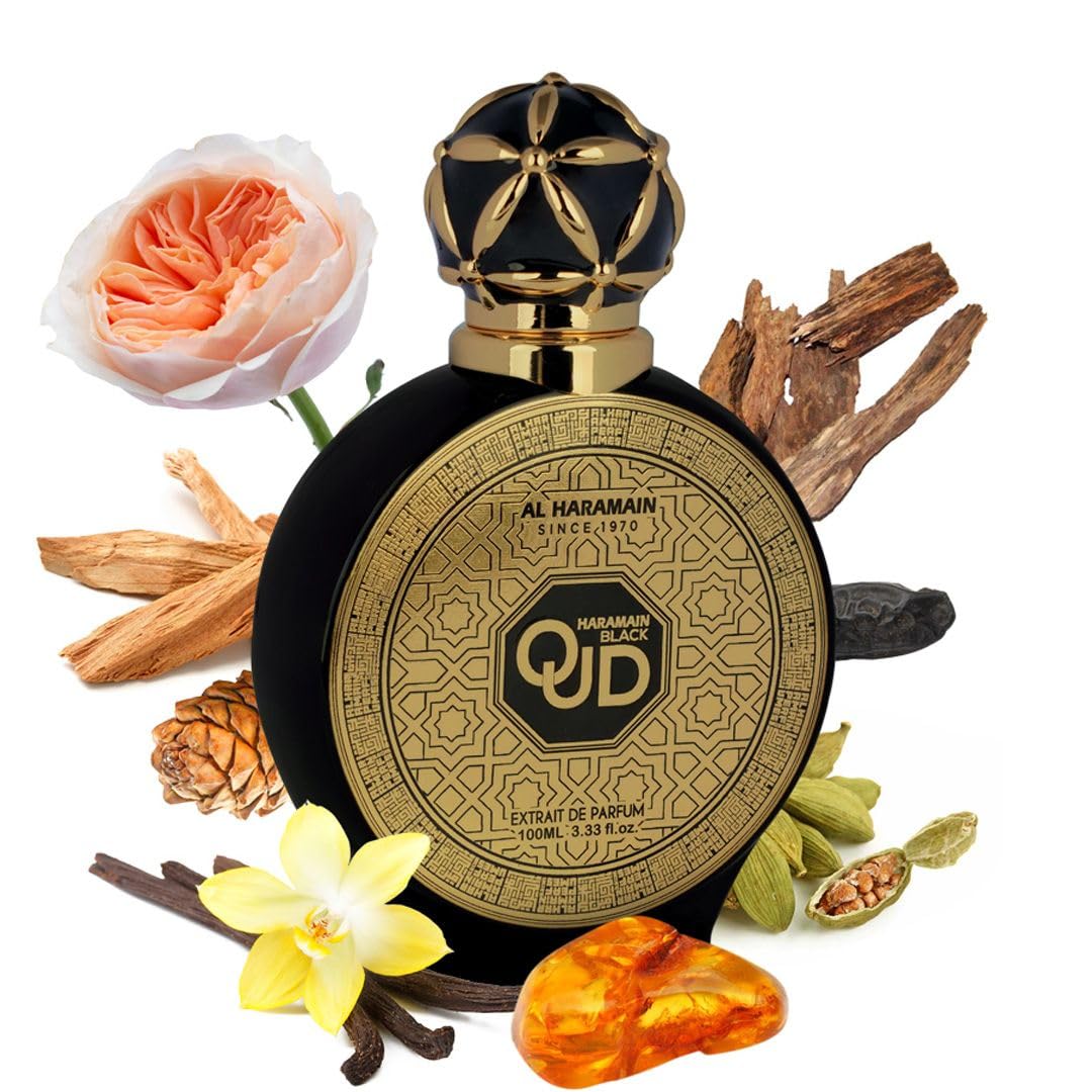 Foto 5 pulgar | Perfume Al Haramain Black Oud Eau De Parfum 100 Ml para Mujer Y Hombre - Venta Internacional