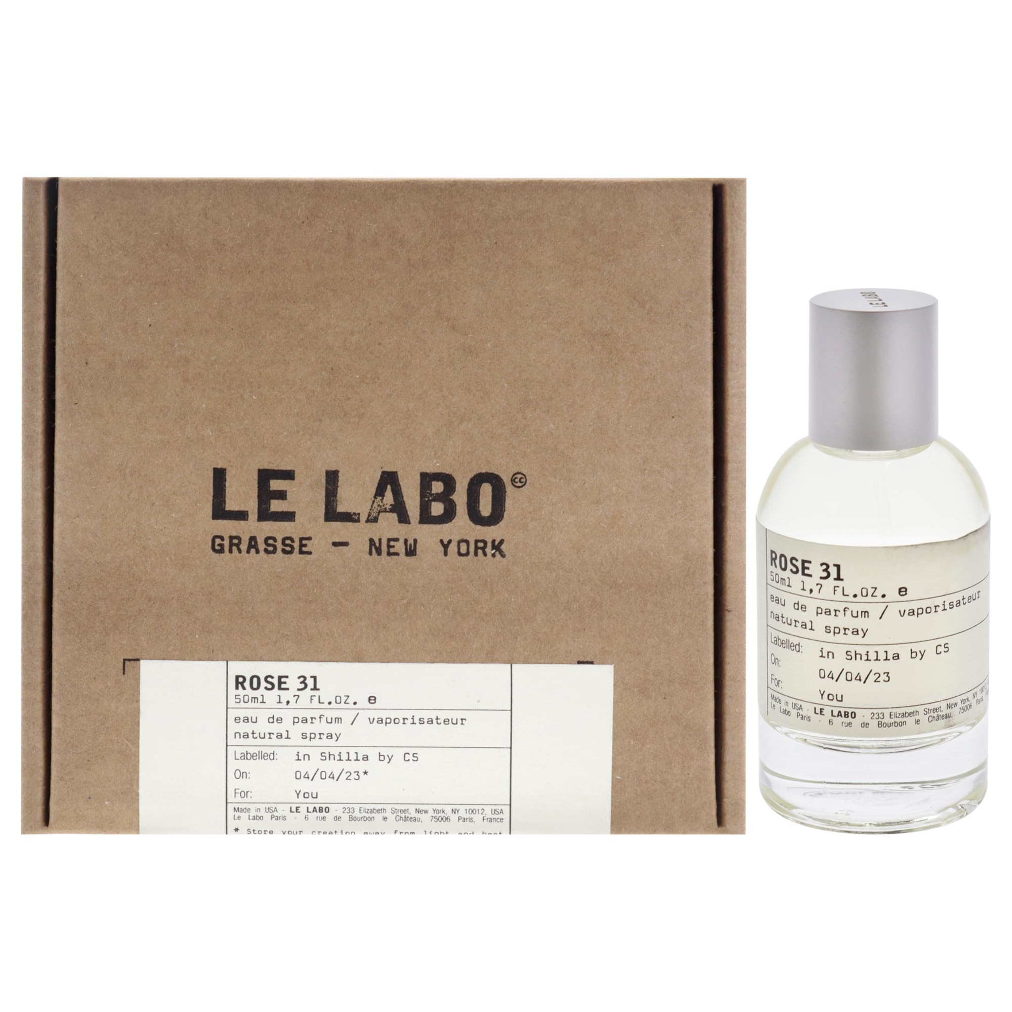 Perfume Le Labo Rose 31 Eau De Parfum en Aerosol 50 ml Unisex - Venta Internacional