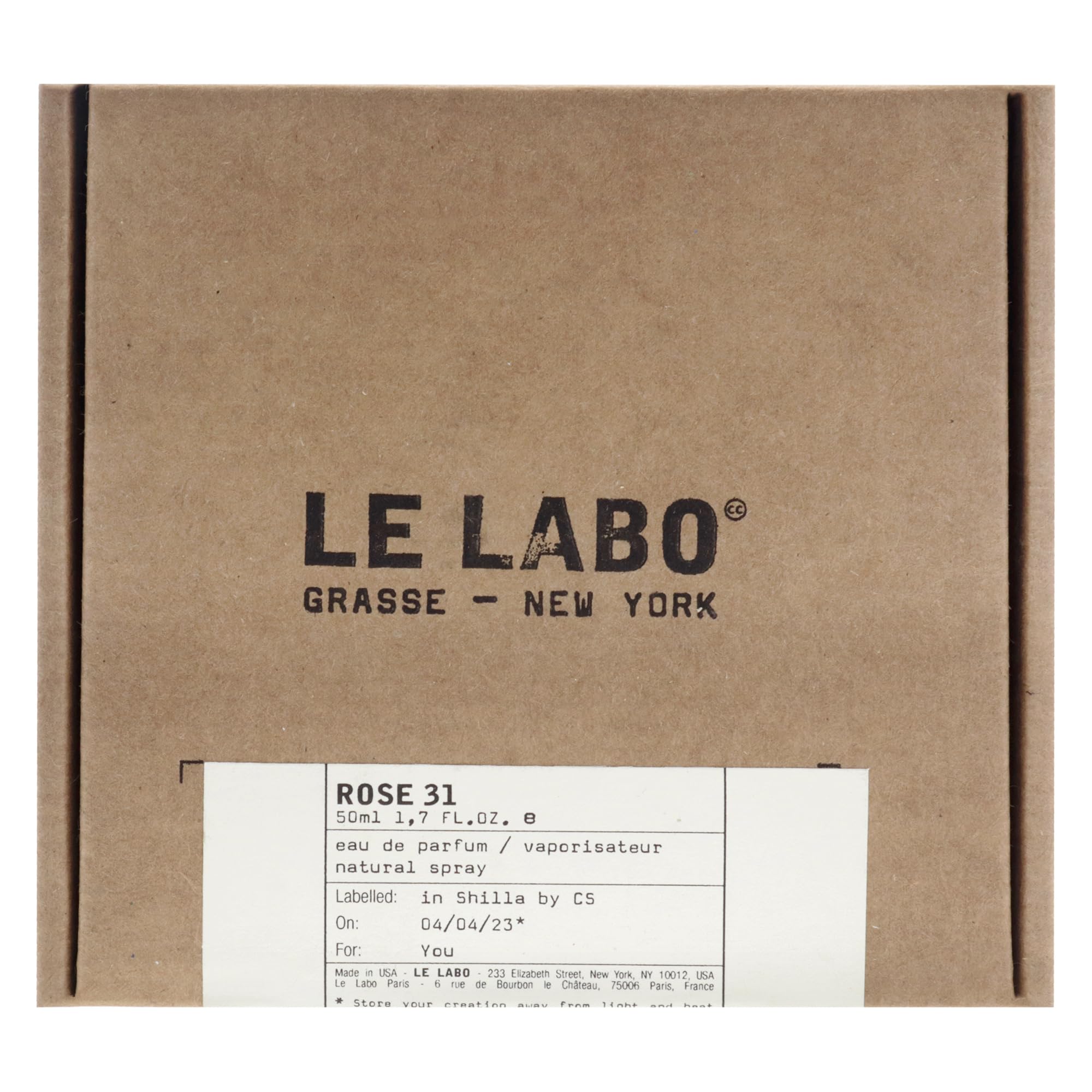 Foto 6 pulgar | Perfume Le Labo Rose 31 Eau De Parfum en Aerosol 50 ml Unisex - Venta Internacional