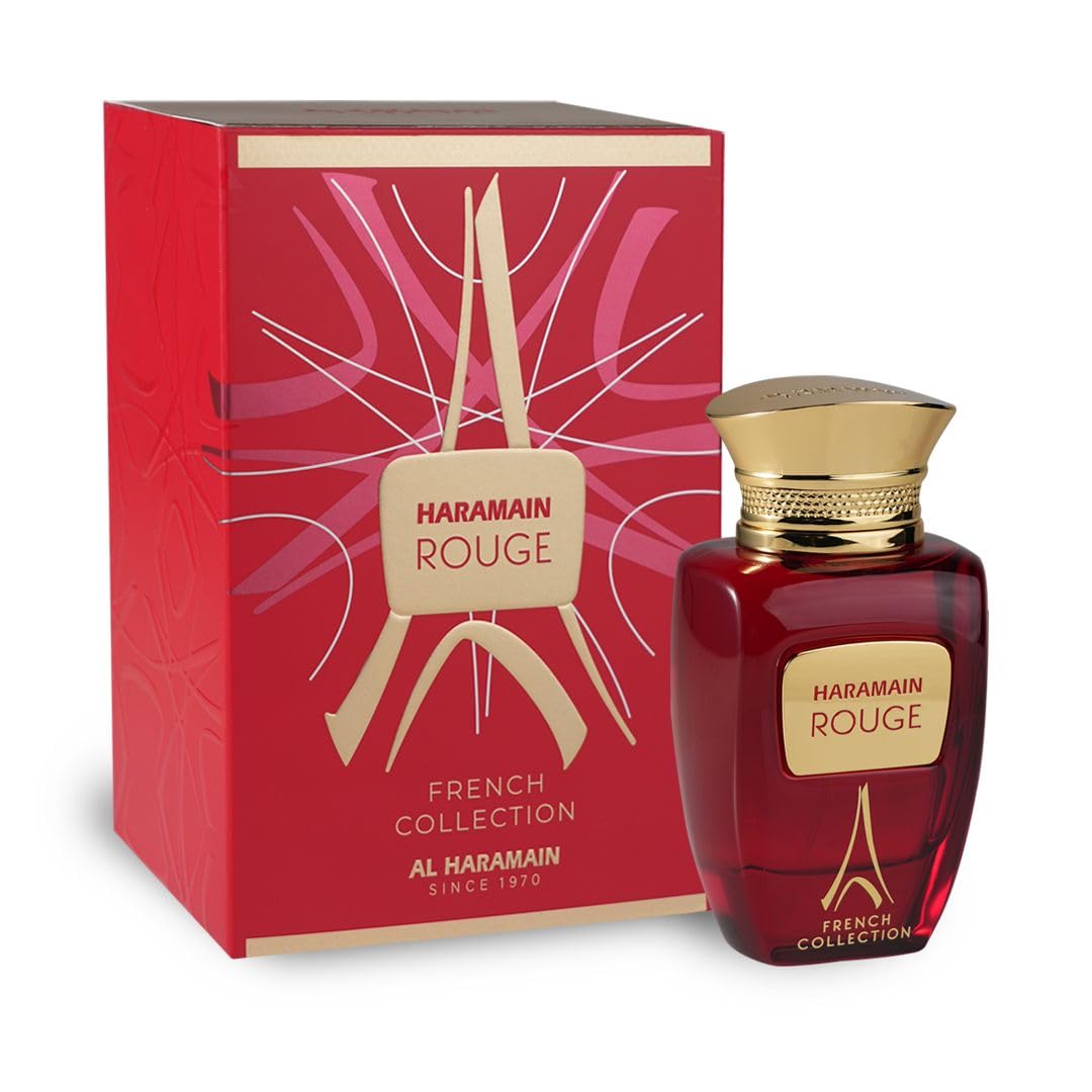 Perfume Al Haramain Rouge Edp En Aerosol, 100 Ml, Unisex, Colección Francesa - Venta Internacional.