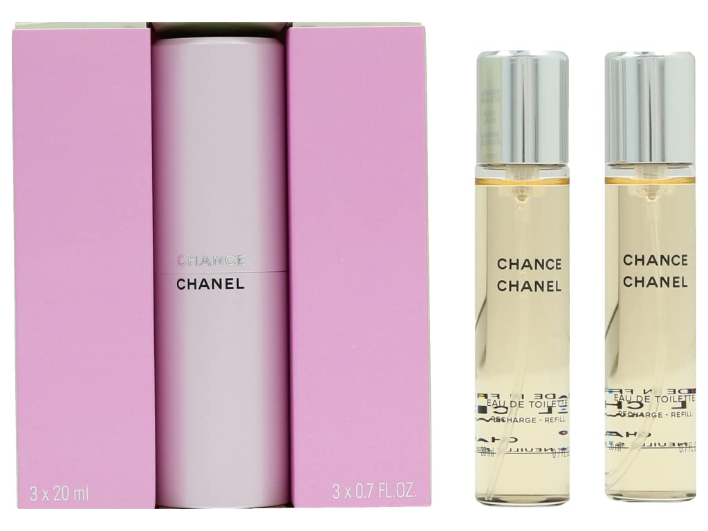 Foto 2 pulgar | Perfume Chanel Chance Edt Twist And Spray, 3 X 20 Ml, Para Mujer - Venta Internacional.