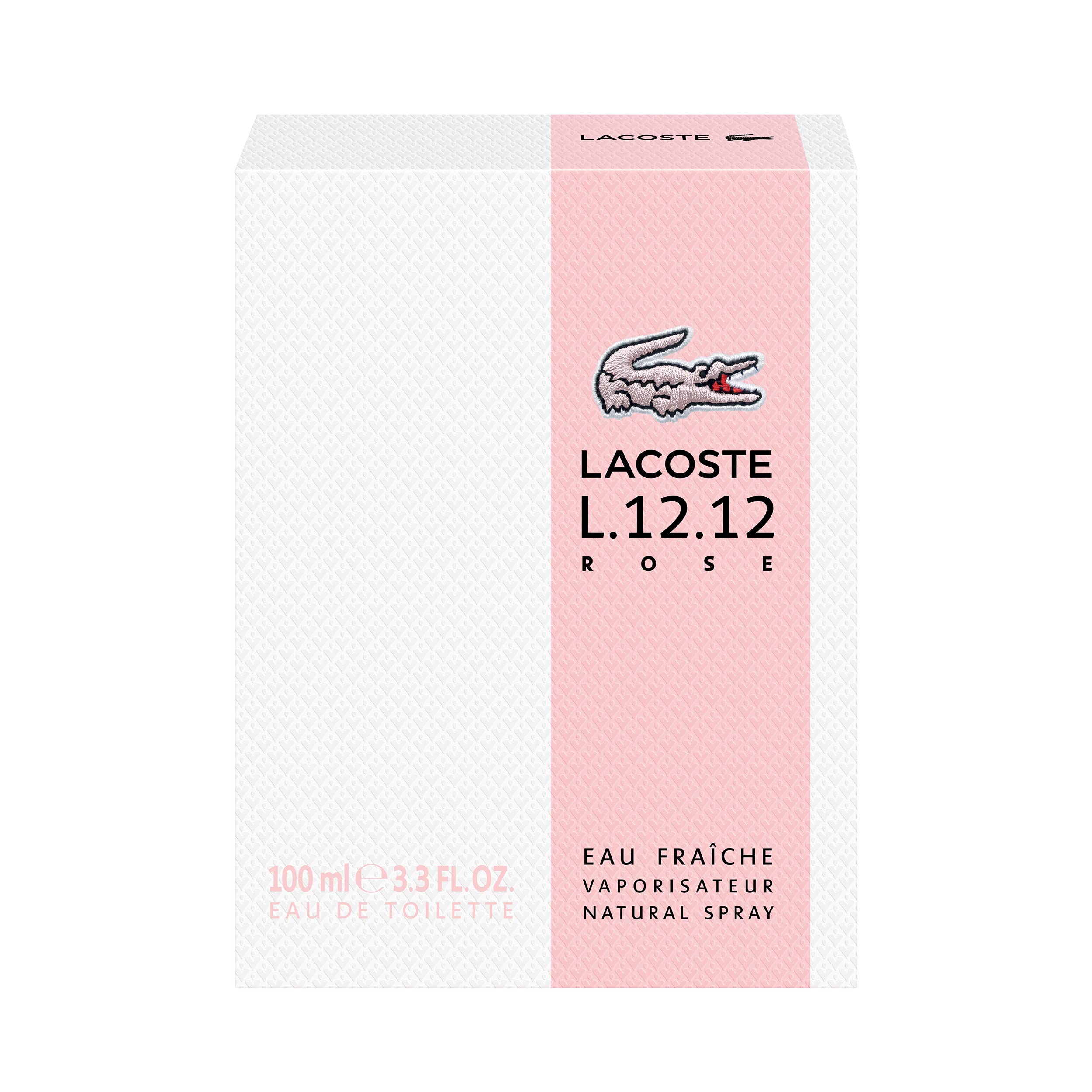 Foto 4 pulgar | Perfume Lacoste L.12.12 Rose Eau Fraiche Eau De Toilette 100 Ml - Venta Internacional.