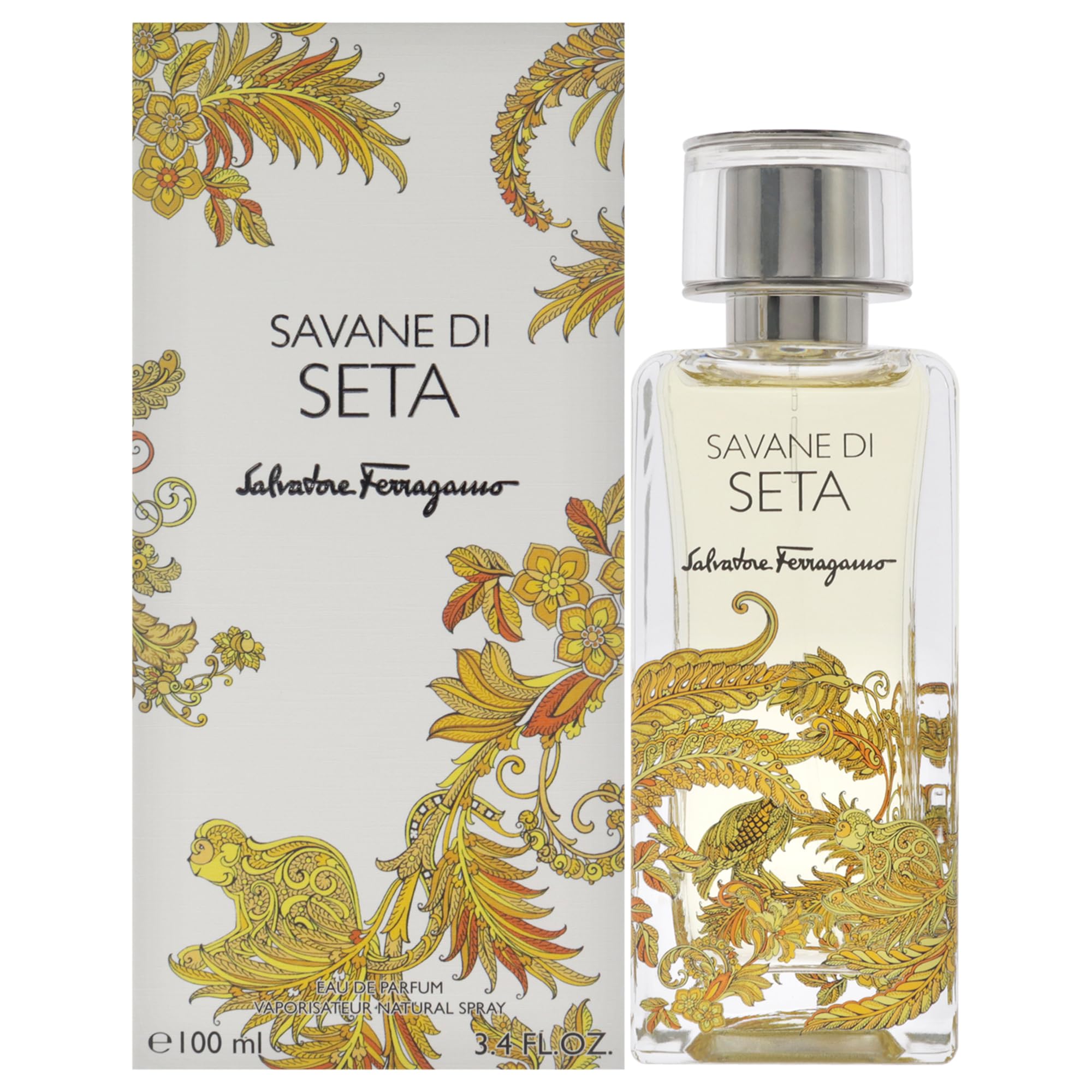 Perfume Salvatore Ferragamo Savane Di Seta Eau de Parfum 100 Ml - Venta Internacional