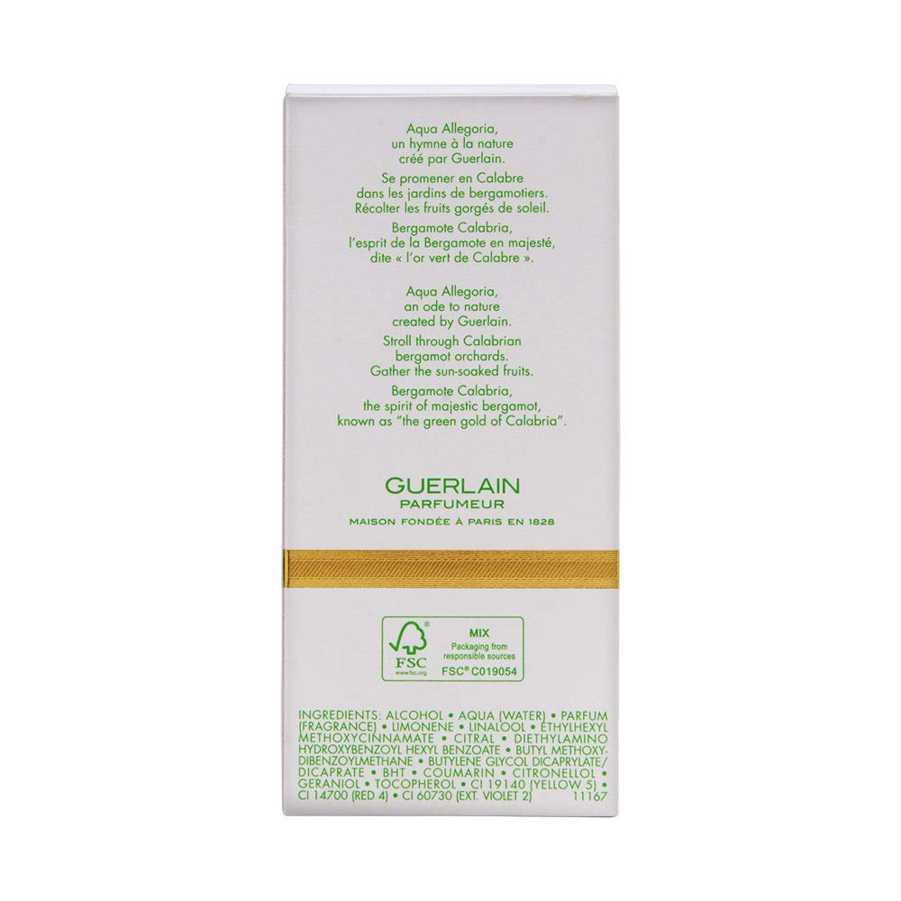 Foto 3 pulgar | Perfume Guerlain Aqua Allegoria Bergamote Calabria Eau de Toilette 125 Ml - Venta Internacional