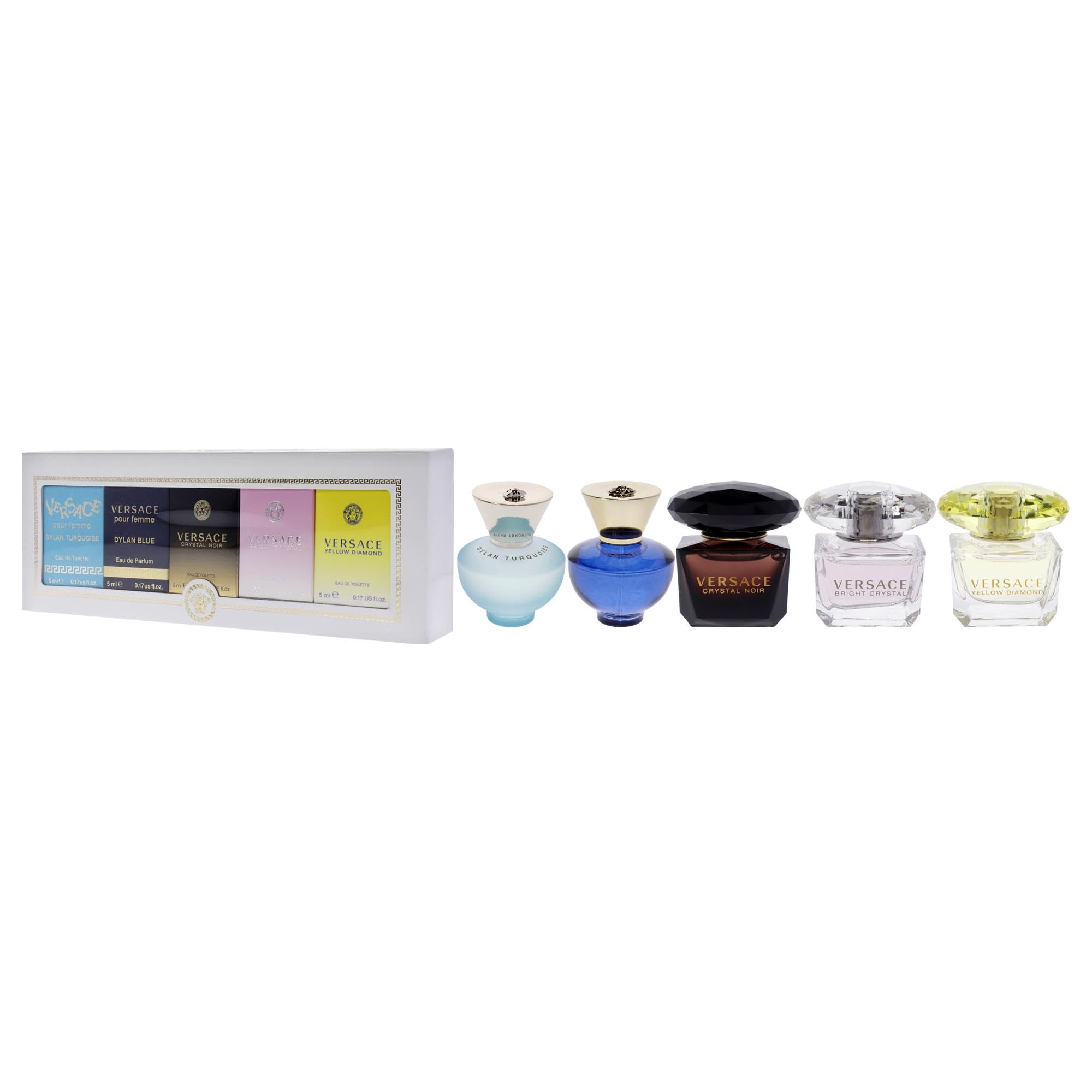 Foto 5 pulgar | Miniset De Regalo Perfume Versace Miniatures Collection, 5 Piezas, Para Mujer - Venta Internacional.
