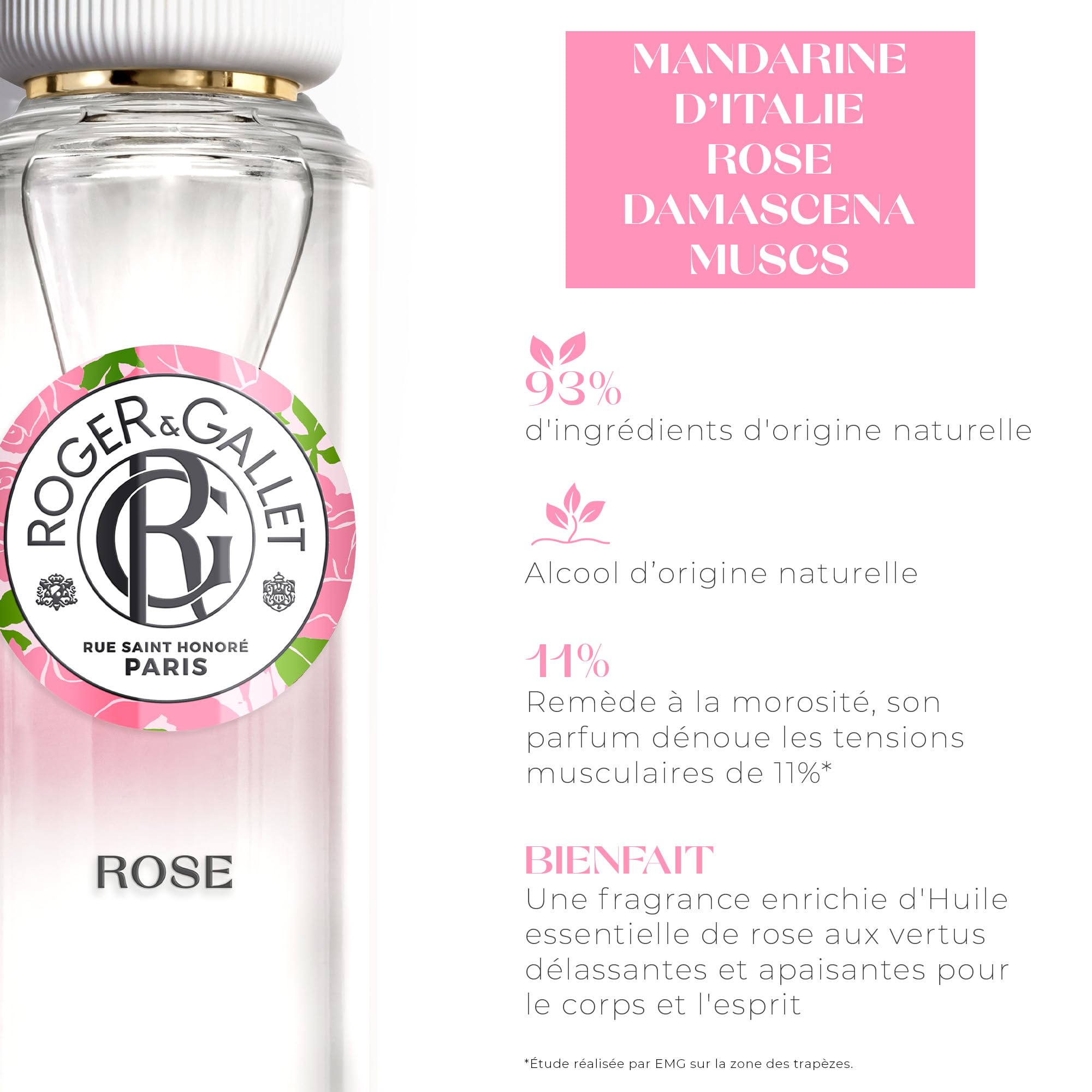 Foto 4 pulgar | Spray Corporal De Agua Fragante Roger & Gallet Rose 30 Ml Para Mujer - Venta Internacional.