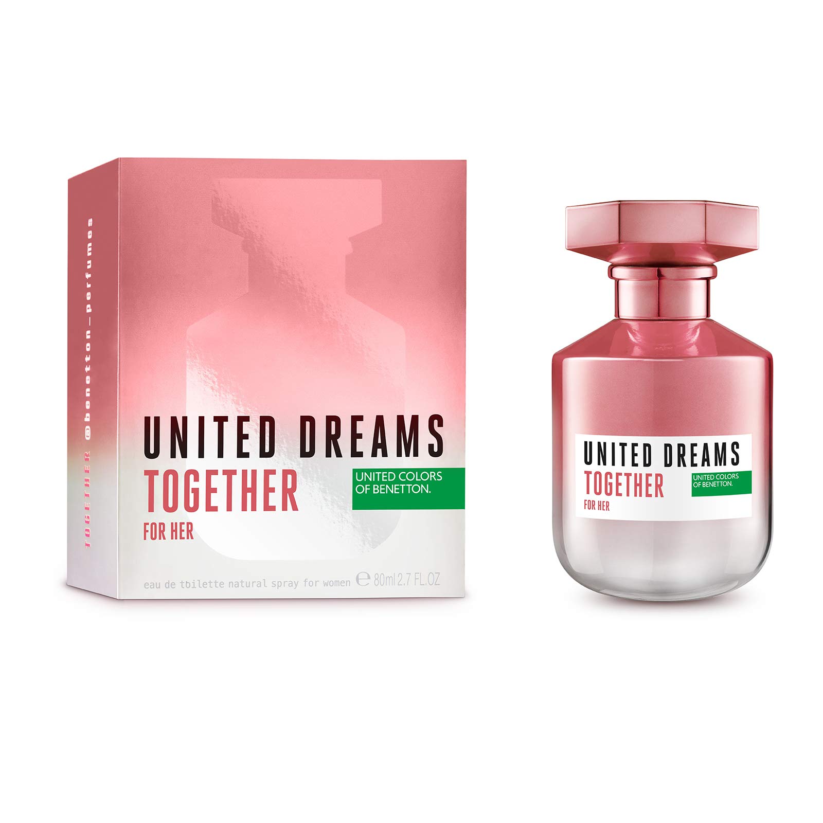 Foto 3 pulgar | Perfume United Colors De Benetton United Dreams Together 80 Ml - Venta Internacional.