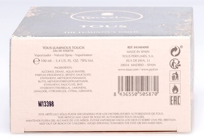 Foto 5 | Perfume Tous Touch The Luminous Gold Edt De 100 Ml Para Mujer - Venta Internacional.
