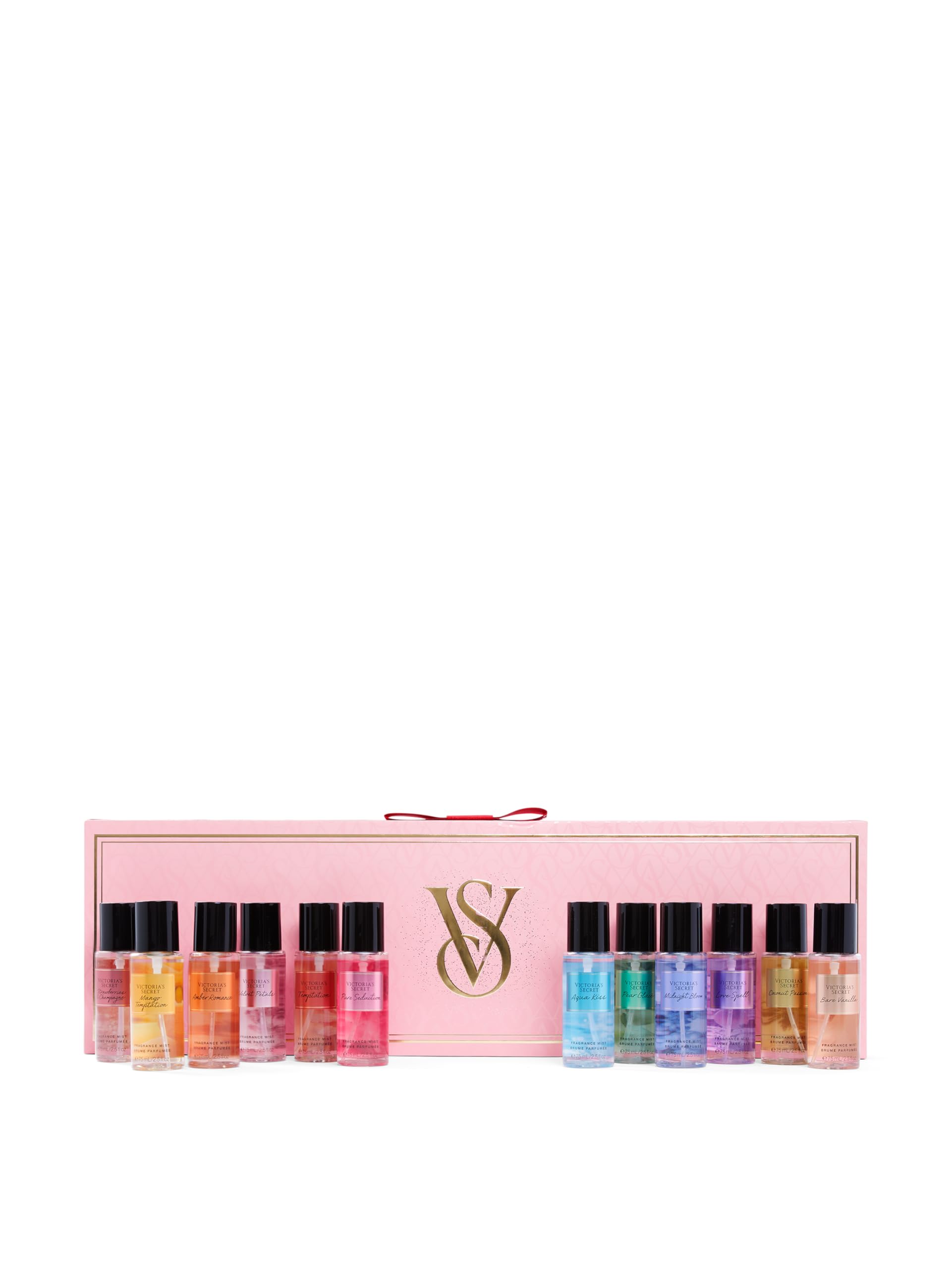 Foto 1 | Set De Viaje Perfume Victoria's Secret Mist Collection 12 X 75 Ml - Venta Internacional.