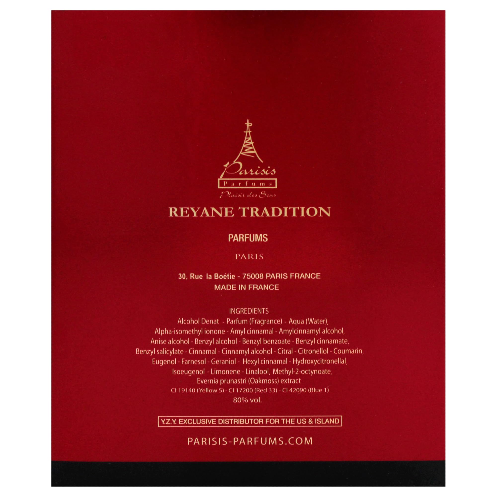 Foto 8 pulgar | Perfume Reyane Tradition Acqua Di Parisis Rojo Mágico 100 Ml Edp para Mujer- Venta Internacional
