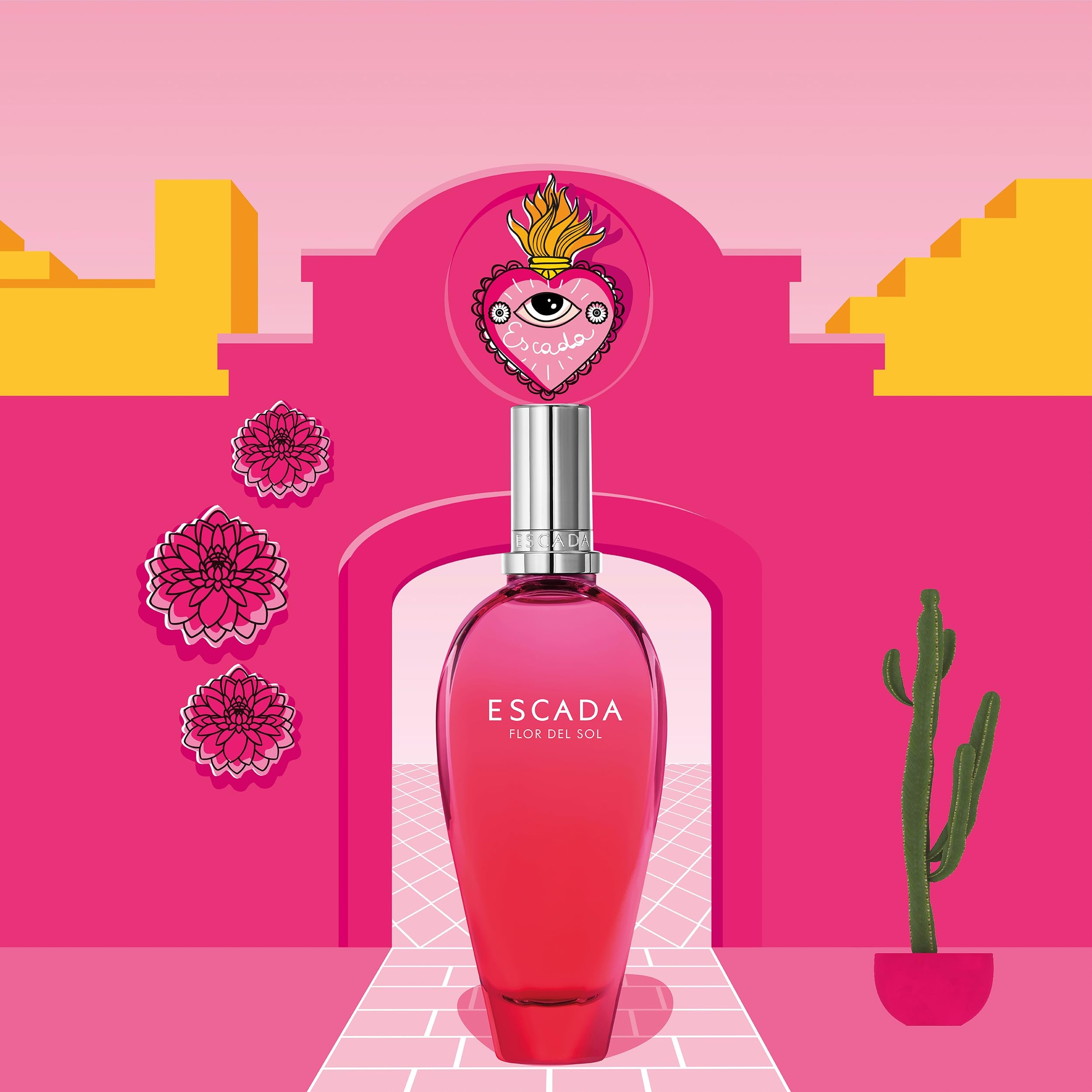 Foto 6 pulgar | Perfume Escada Flor Del Sol Edt 100 ml para Mujer-Venta Internacional