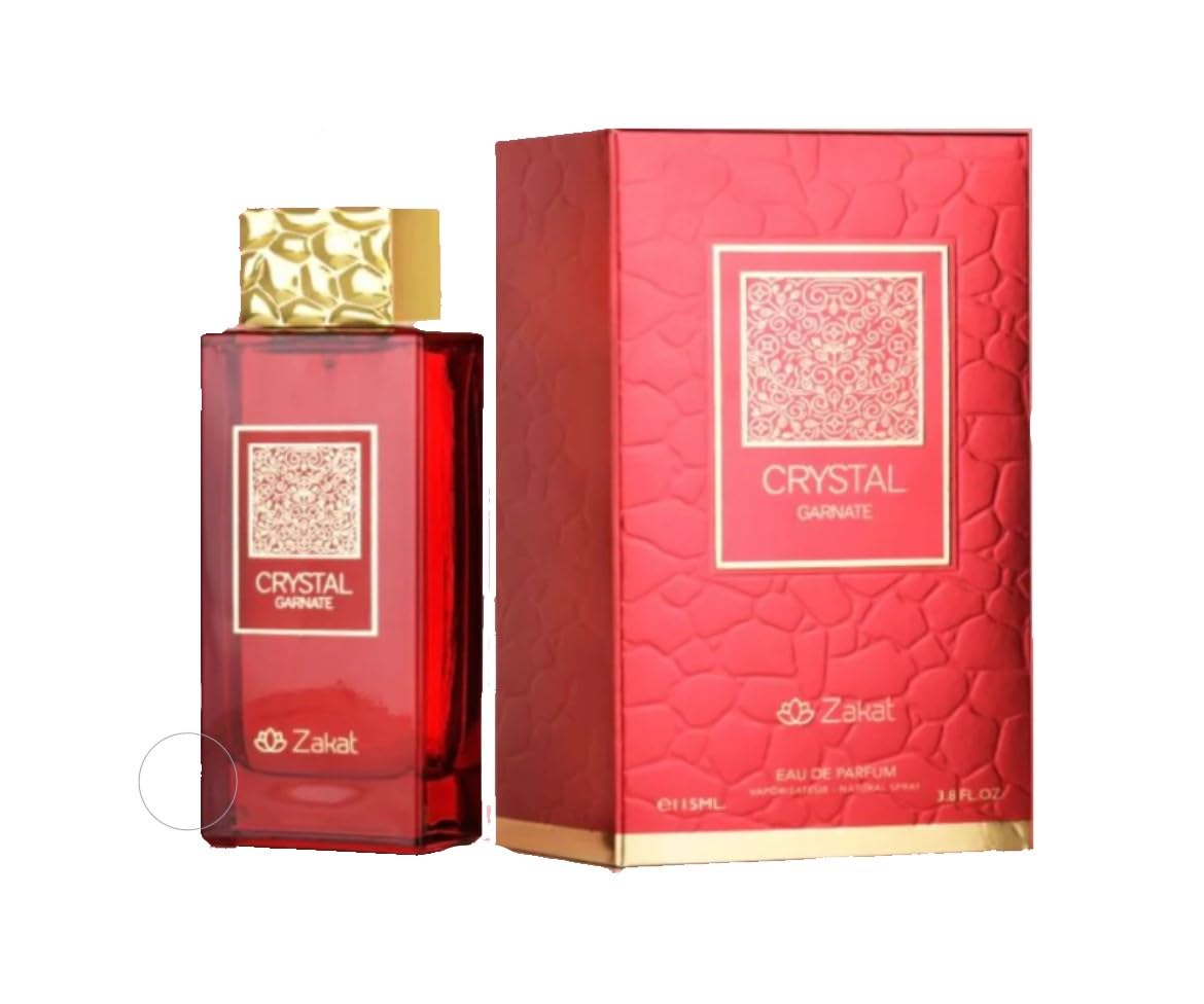 Perfume Zakat Crystal Garnate Oriental Para Mujer 100 Ml - Venta Internacional.