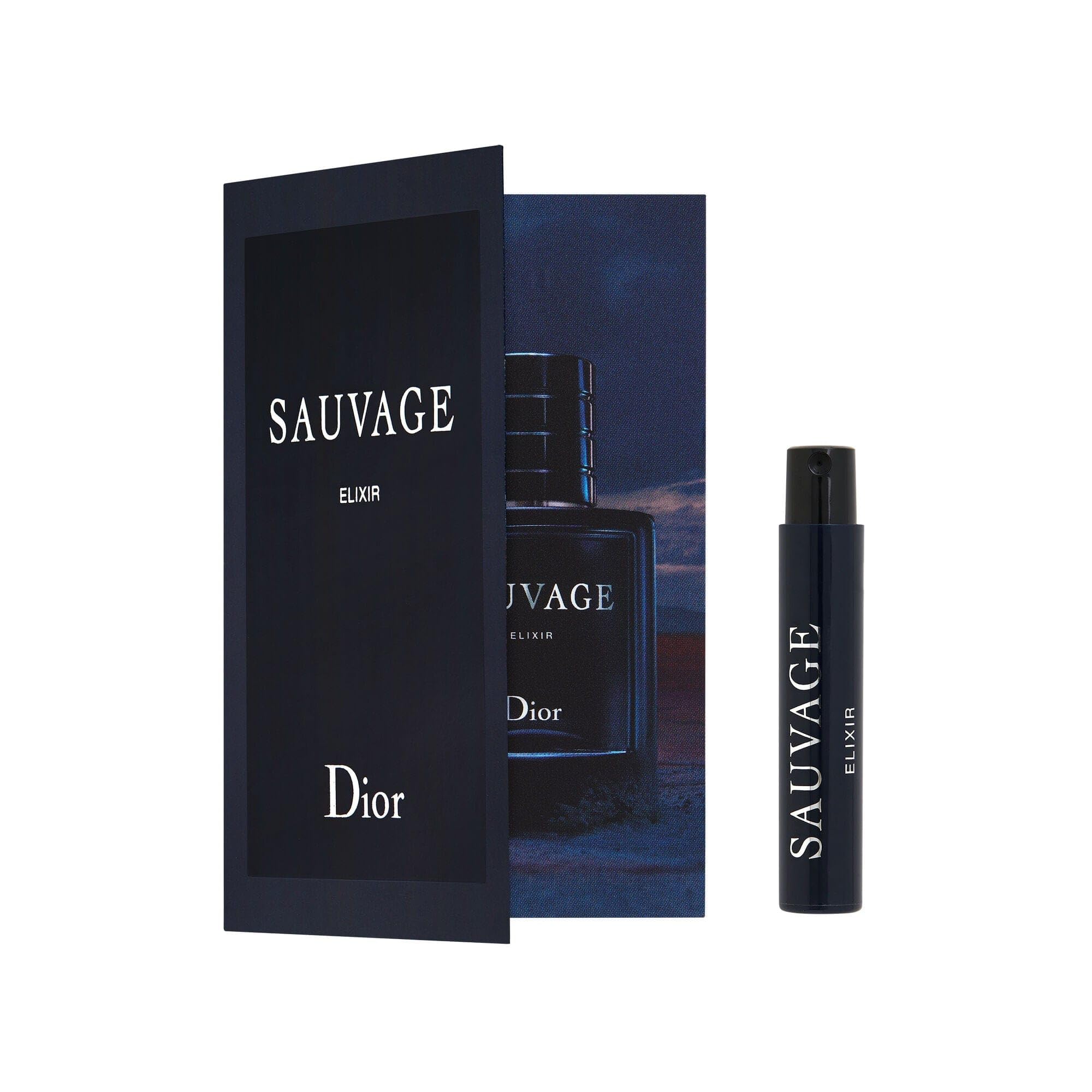 Perfume Dior Sauvage Elixir De Viaje, Vial De 1 Ml, Lote De 2 - Venta Internacional.