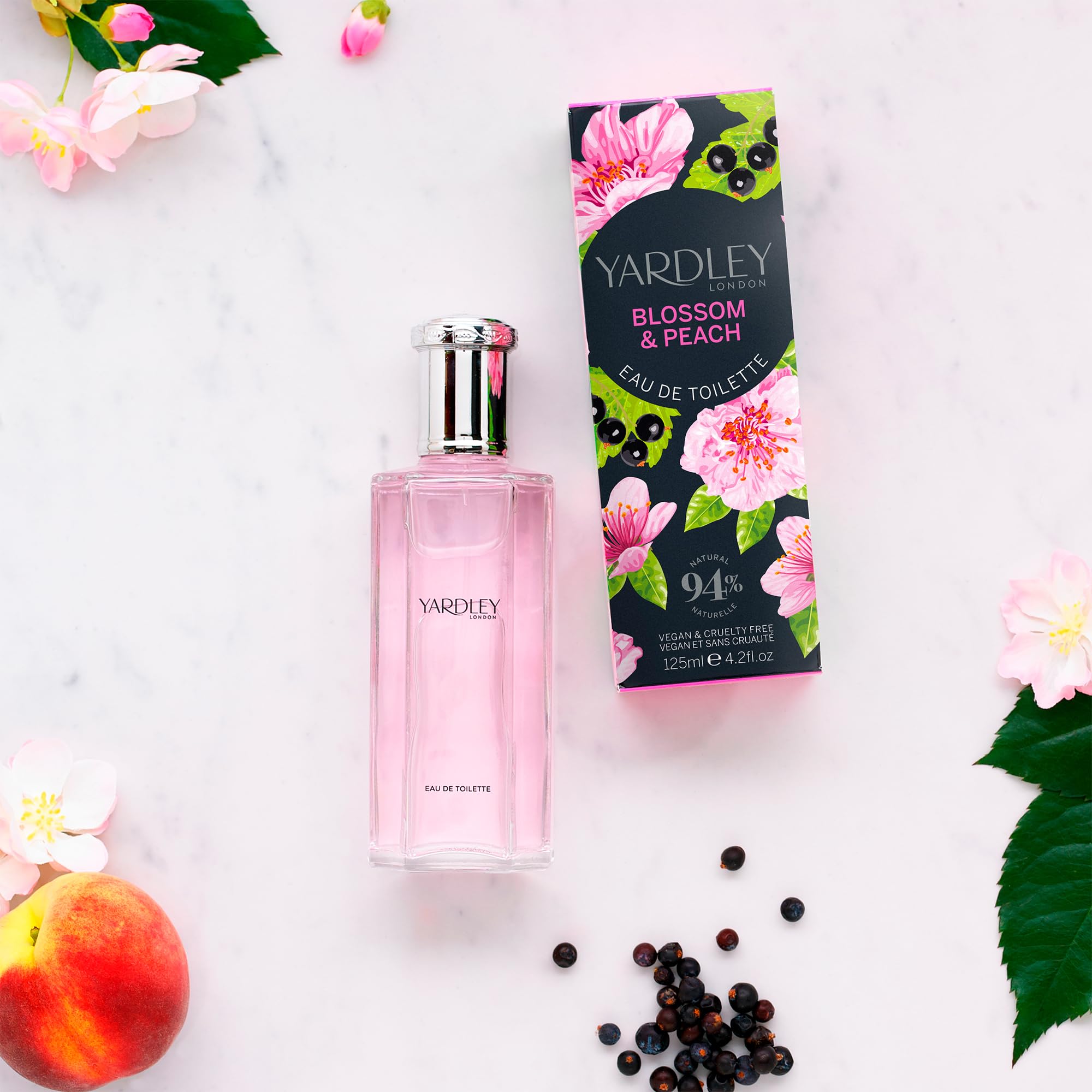 Foto 4 pulgar | Perfume Yardley London De Flor De Cerezo Y Melocotón 125 Ml - Venta Internacional.