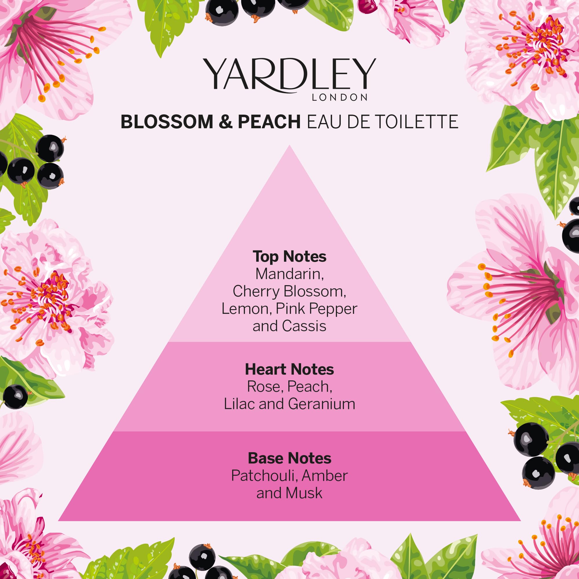 Foto 4 | Perfume Yardley London De Flor De Cerezo Y Melocotón 125 Ml - Venta Internacional.