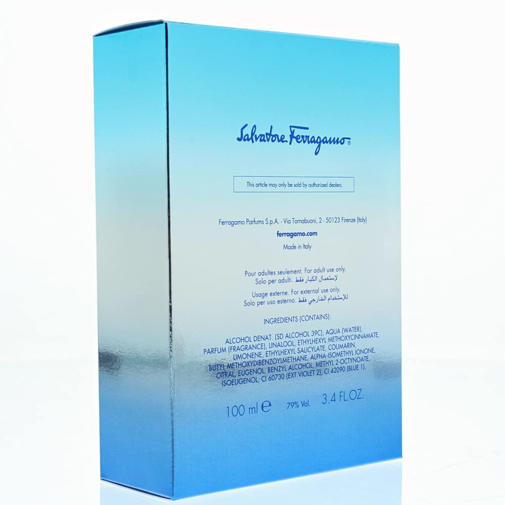 Foto 4 pulgar | Perfume Salvatore Ferragamo Incanto Blue Eau de Toilette 100 Ml - Venta Internacional