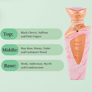 Foto 5 | Perfume Hamidi Legacy Cleopatra Edp 100 Ml Para Hombre Y Mujer - Venta Internacional.