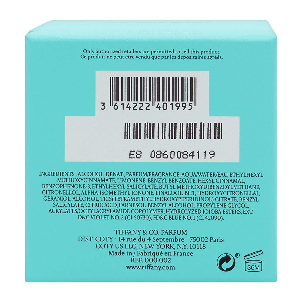 Foto 3 pulgar | Perfumes Tiffany & Co. Eau De Parfum 50 Ml Para Mujer - Venta Internacional.