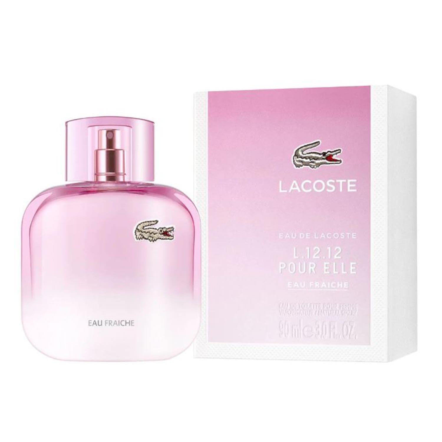 Foto 2 pulgar | Perfume Lacoste L.12.12 Eau Fraiche Para Mujer, 90 Ml - Venta Internacional.