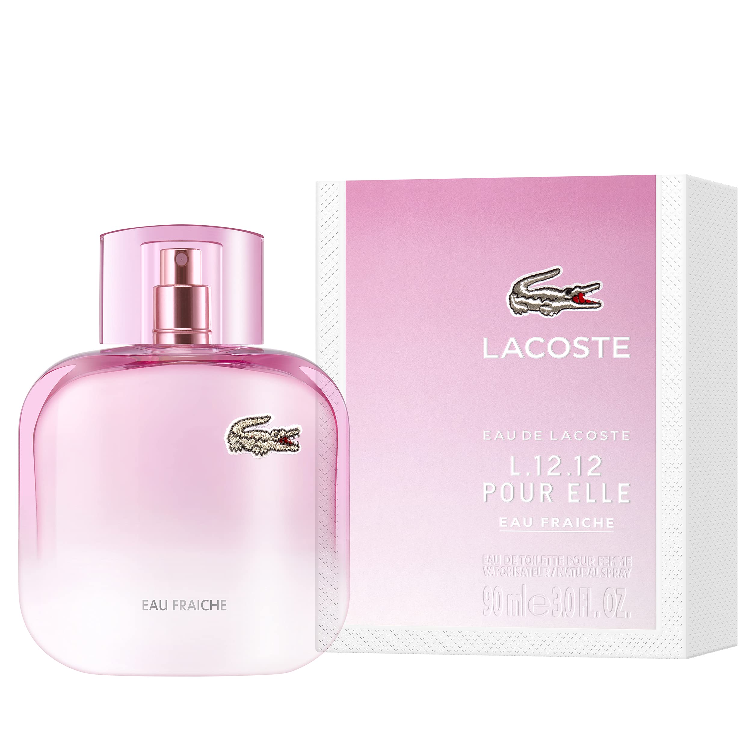 Foto 3 pulgar | Perfume Lacoste L.12.12 Eau Fraiche Para Mujer, 90 Ml - Venta Internacional.