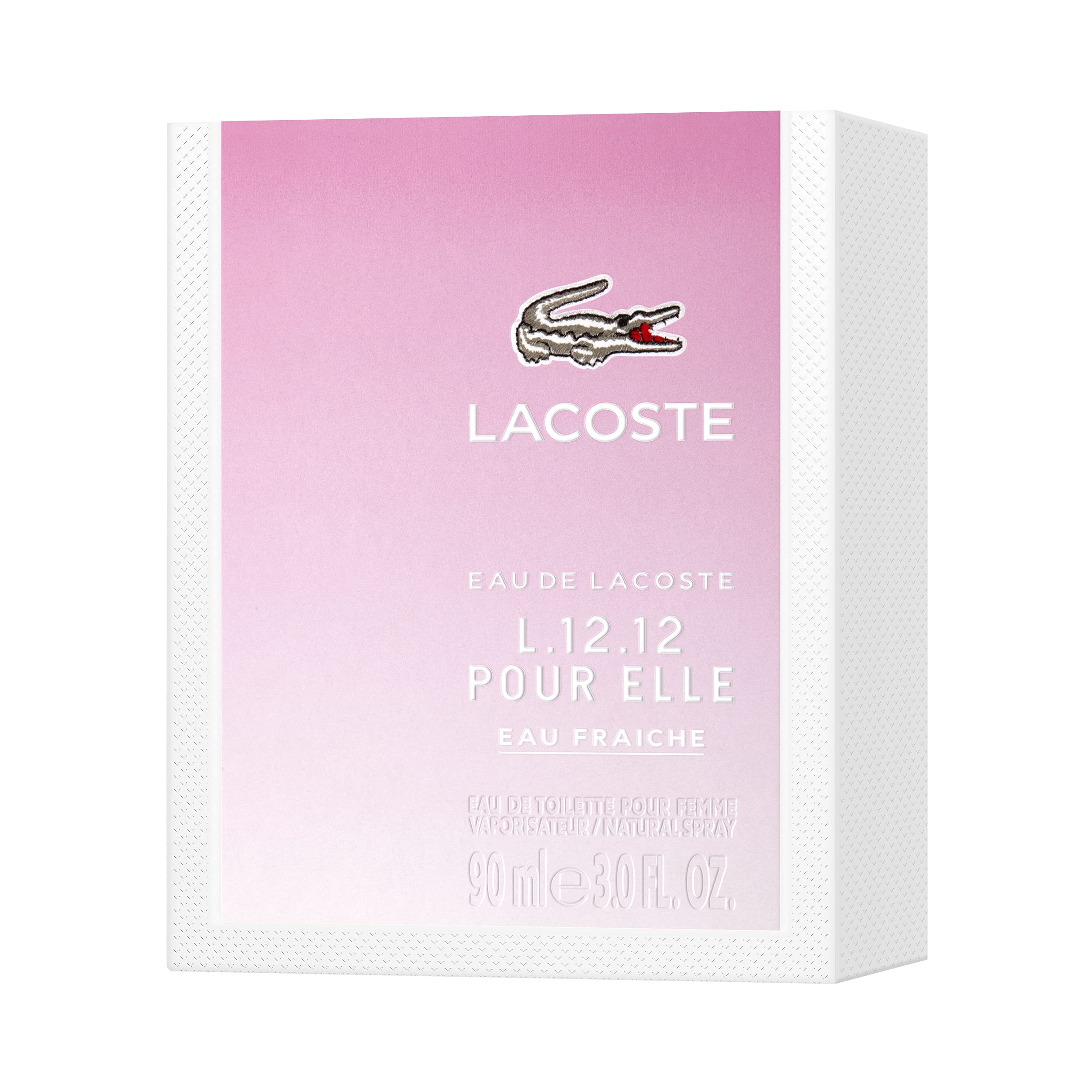 Foto 4 pulgar | Perfume Lacoste L.12.12 Eau Fraiche Para Mujer, 90 Ml - Venta Internacional.