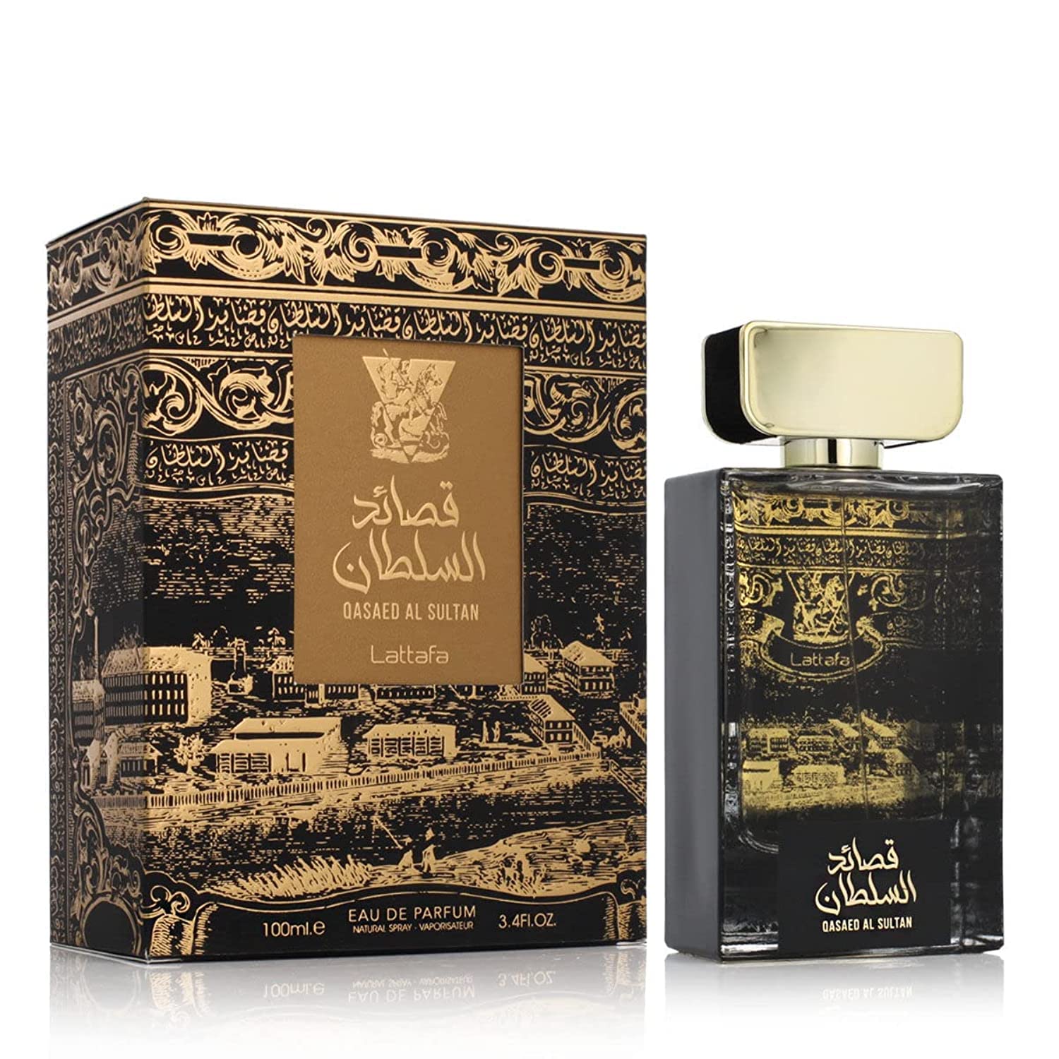 Foto 2 pulgar | Perfume Lattafa Perfumes Qasaed Al Sultan, Perfume, 100 Ml - Venta Internacional.