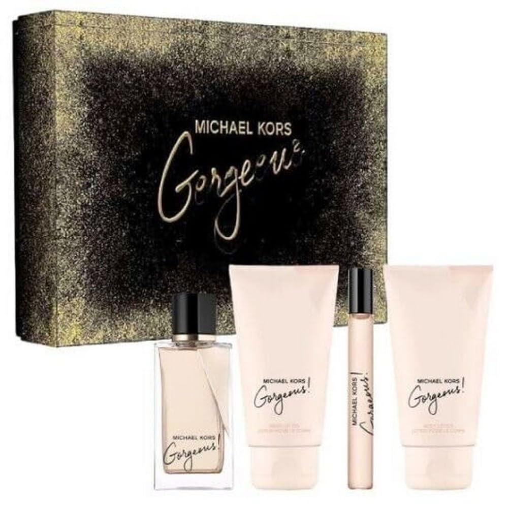 Foto 1 | Set de Perfume Michael Kors Gorgeous para Mujer 100 Ml 4 Piezas - Venta Internacional