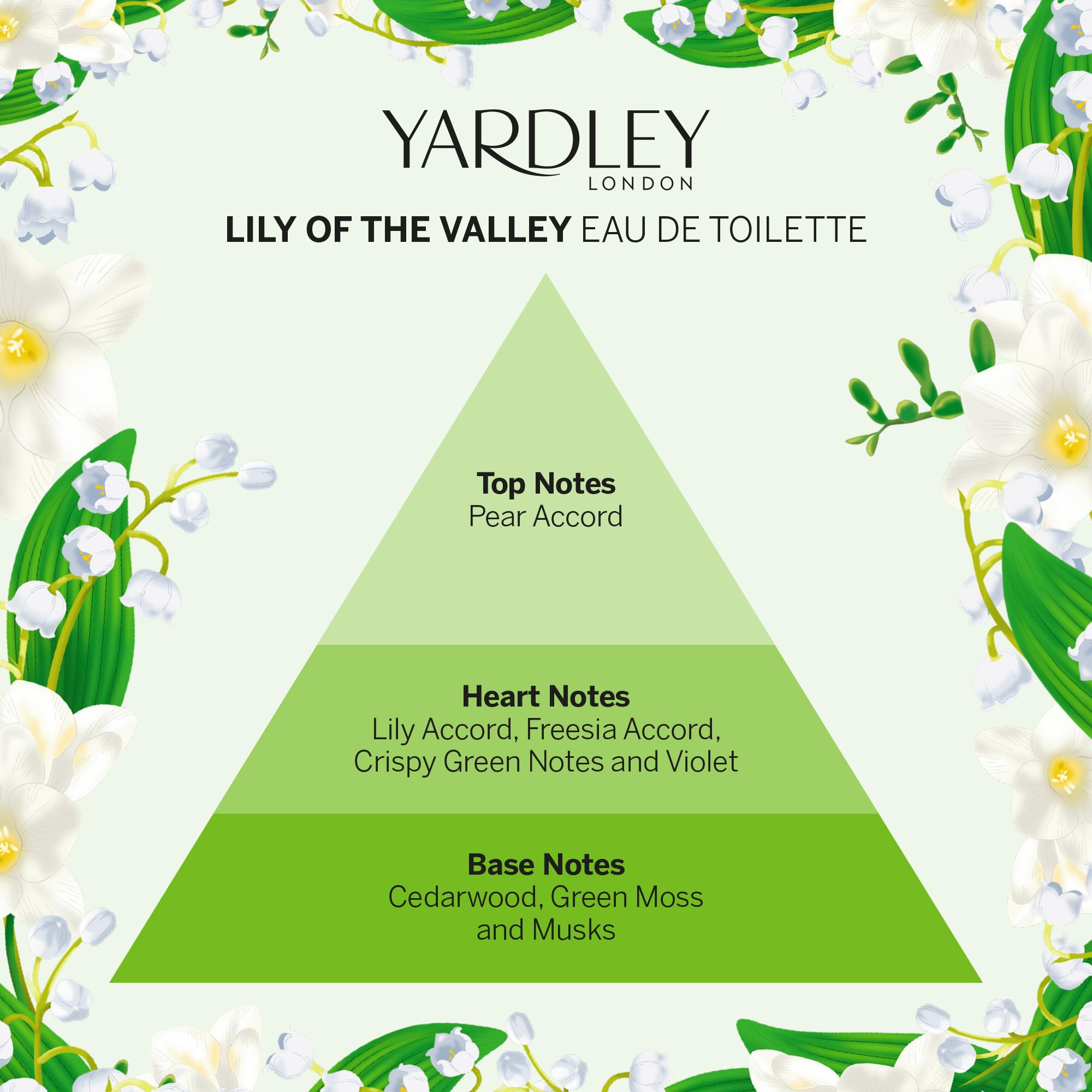 Foto 5 pulgar | Perfume Yardley Of London Lily Of The Valley Eau De Toilette 125 Ml - Venta Internacional.