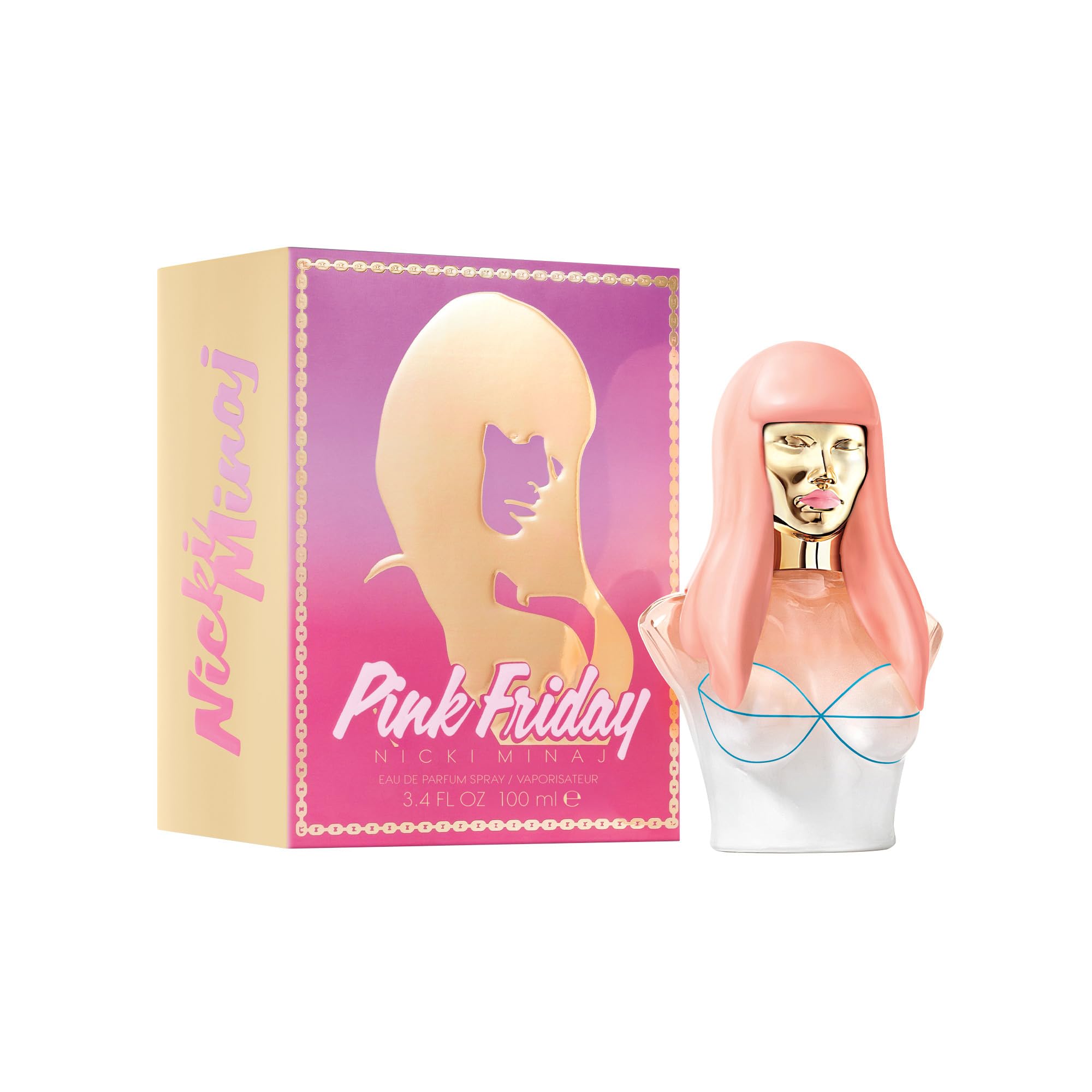 Foto 3 pulgar | Perfume Nicki Minaj Pink Friday Eau De Parfum Para Mujer, 100 Ml - Venta Internacional.