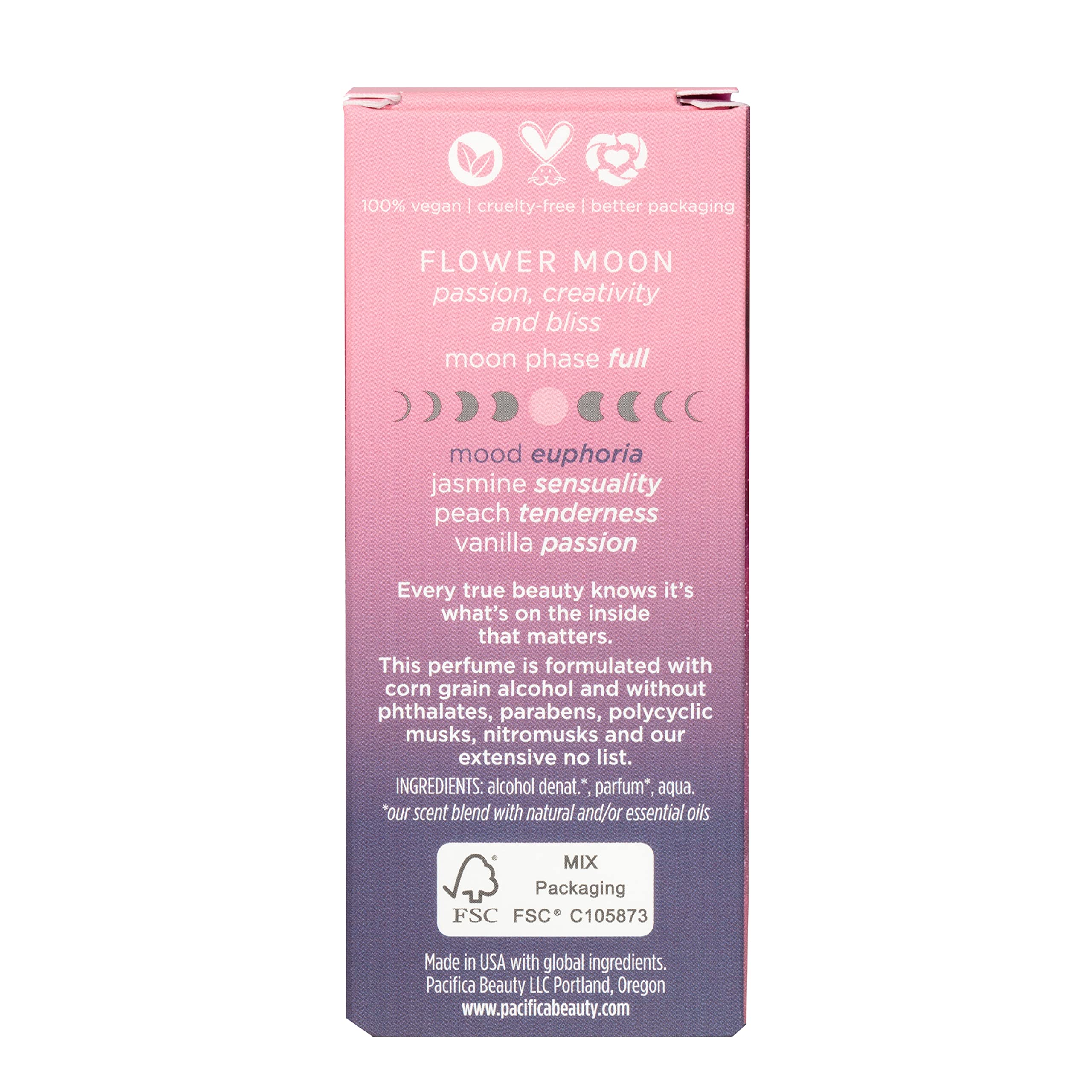 Foto 5 pulgar | Perfume Pacifica Beauty Flower Moon Eau De Toilette 30 Ml - Venta Internacional.