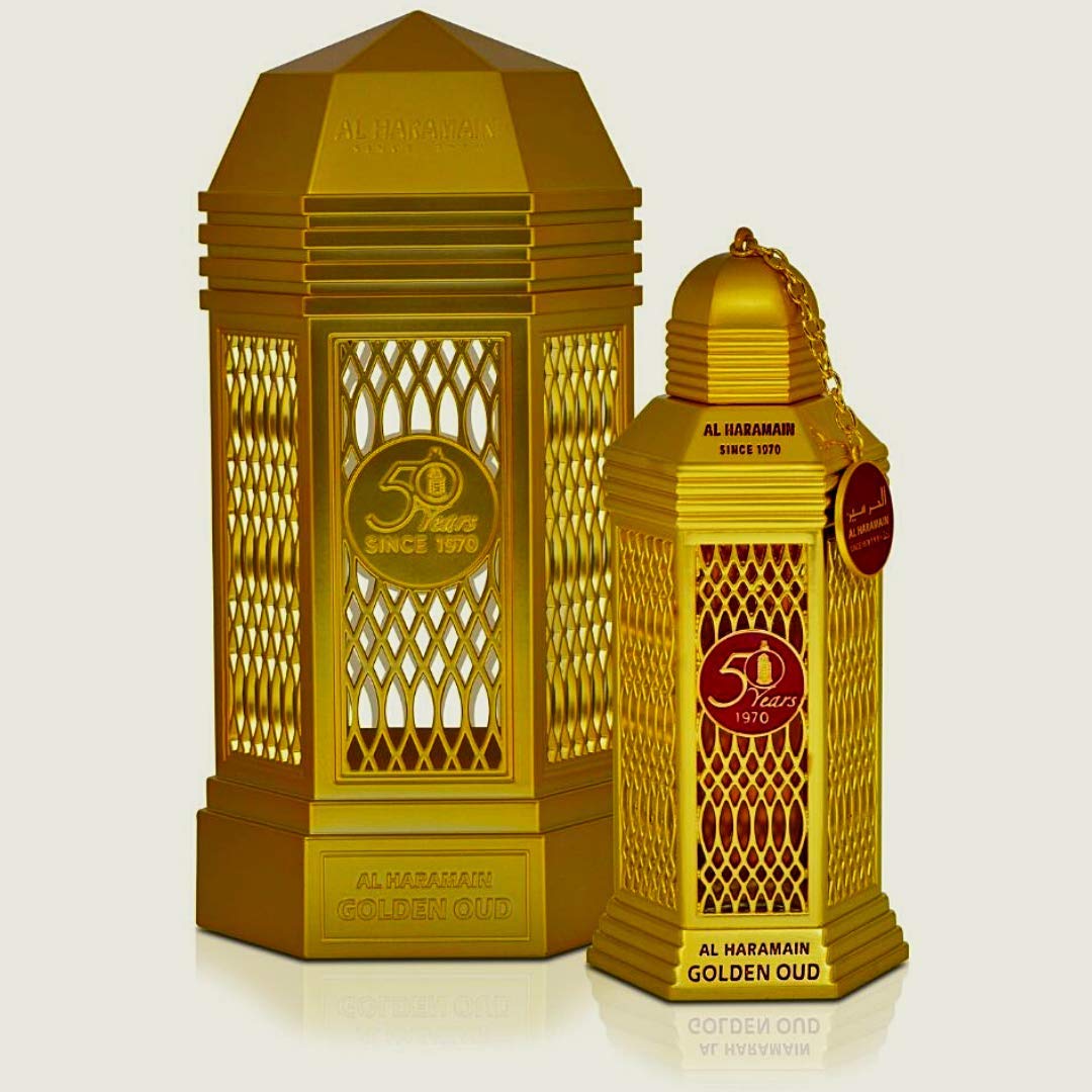 Foto 2 pulgar | Perfume Golden Oud De Perfume Al Haramain Eau De Parfum, 100 Ml, Para Mujeres Y Hombres - Venta Internacional.