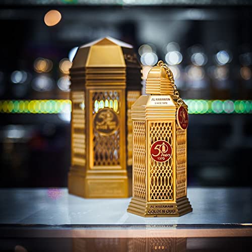Foto 5 pulgar | Perfume Golden Oud De Perfume Al Haramain Eau De Parfum, 100 Ml, Para Mujeres Y Hombres - Venta Internacional.