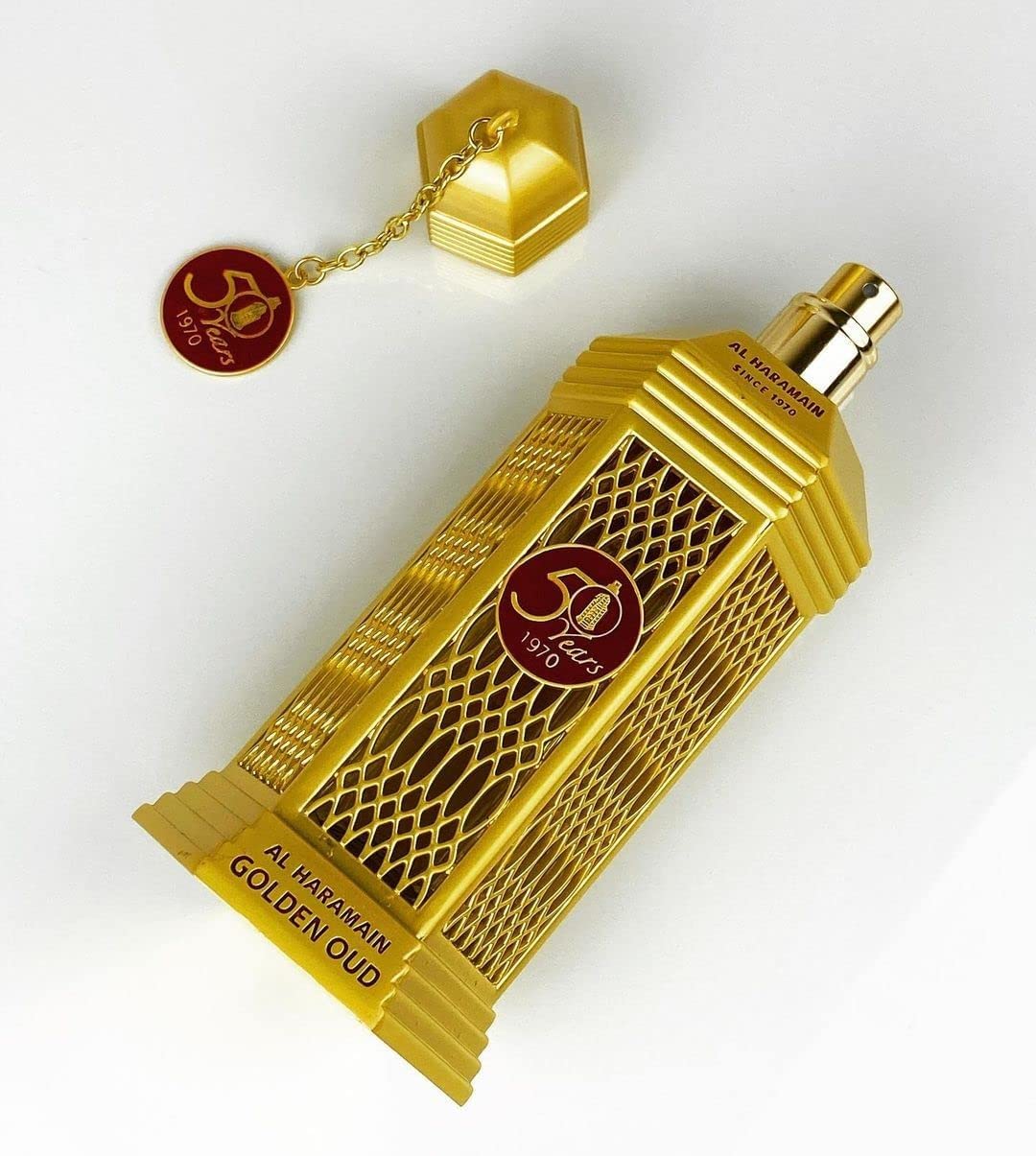 Foto 6 pulgar | Perfume Golden Oud De Perfume Al Haramain Eau De Parfum, 100 Ml, Para Mujeres Y Hombres - Venta Internacional.
