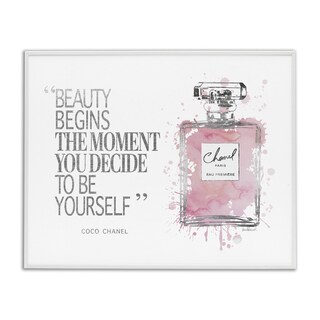 Foto 1 | Wall Art Stupell Industries Beauty Begins Fashion Perfume - Venta Internacional.