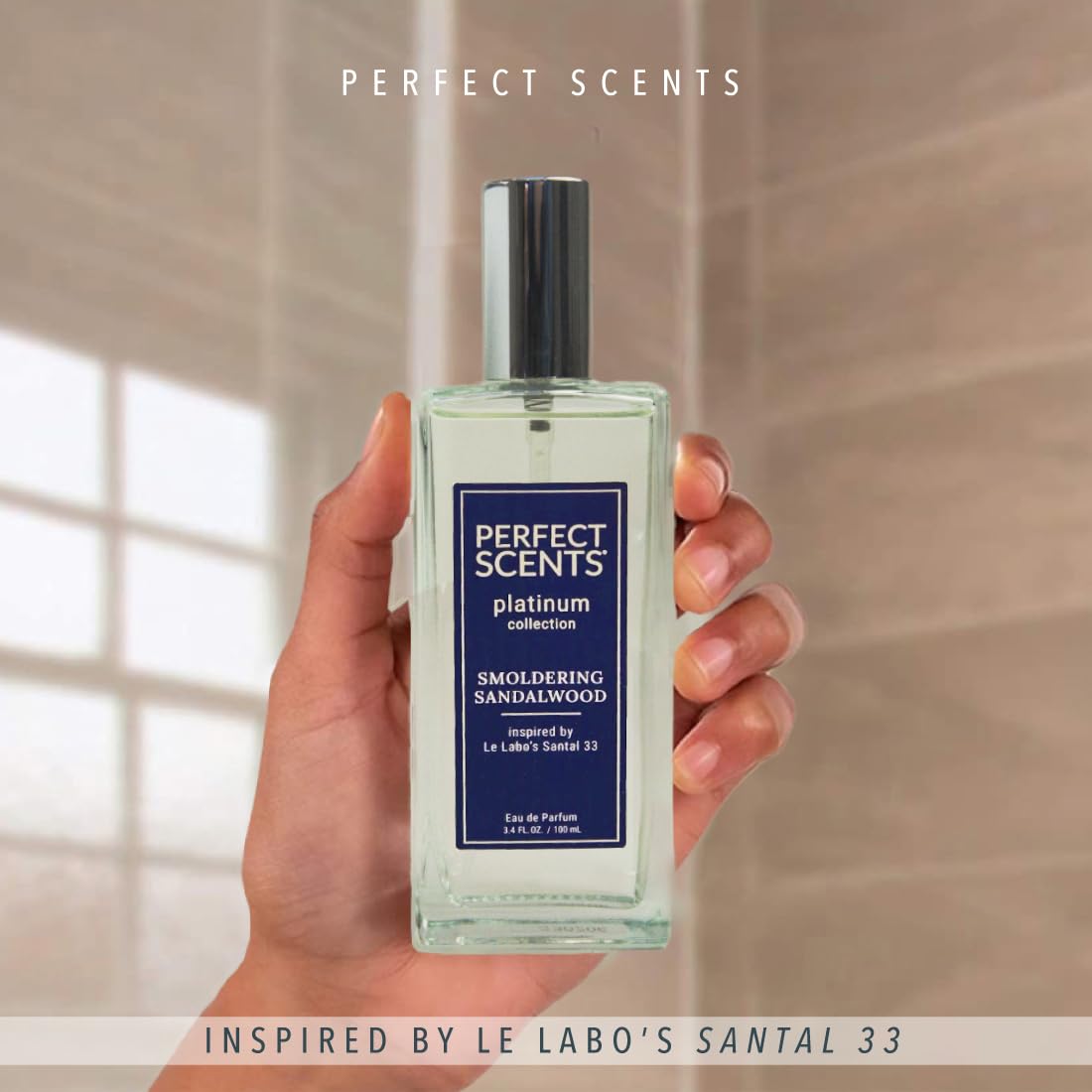 Foto 4 pulgar | Perfume Instyle Fragancias Inspiradas en el Santal 33 de Le Labo 100 ml - Venta Internacional