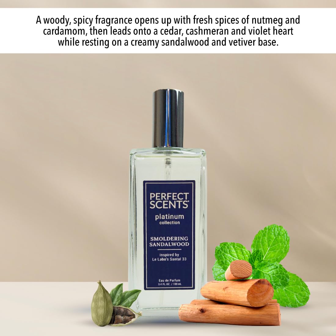 Foto 6 pulgar | Perfume Instyle Fragancias Inspiradas en el Santal 33 de Le Labo 100 ml - Venta Internacional
