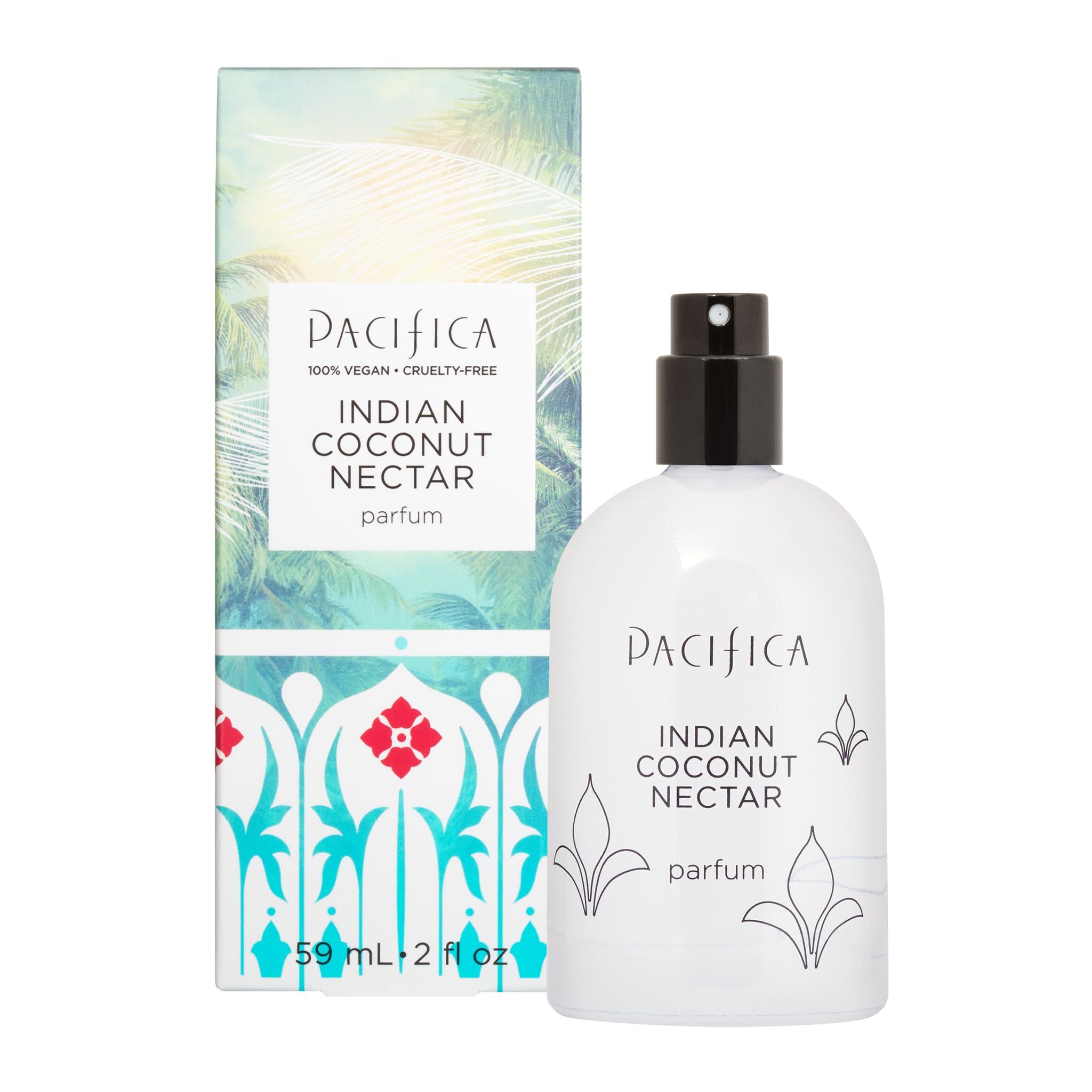 Perfume En Aerosol Pacifica Beauty, Néctar De Coco Indio, 60 Ml - Venta Internacional.