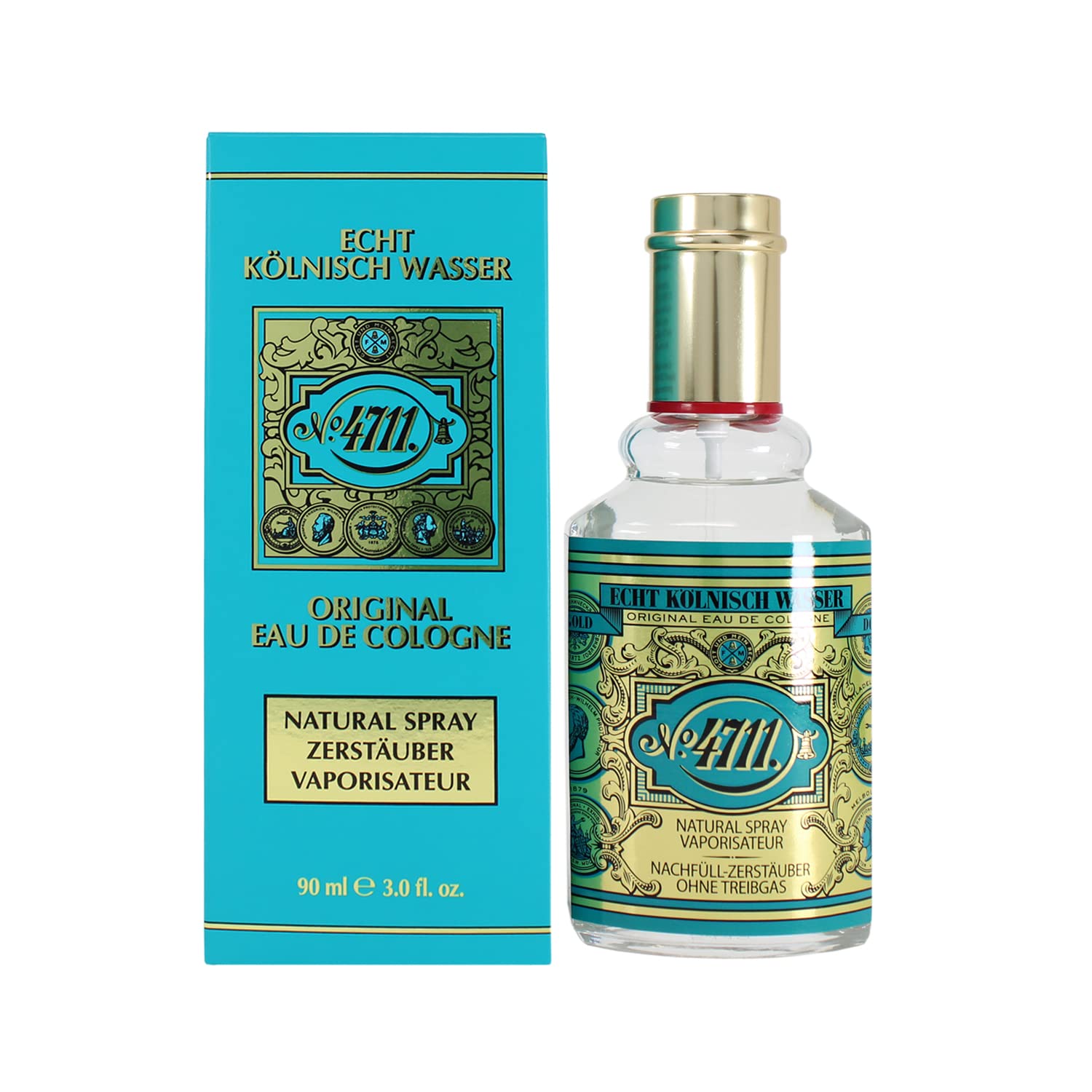 Foto 4 pulgar | Colonia En Aerosol Perfume 4711 De Muelhens, 90 Ml, Para Unisex - Venta Internacional.