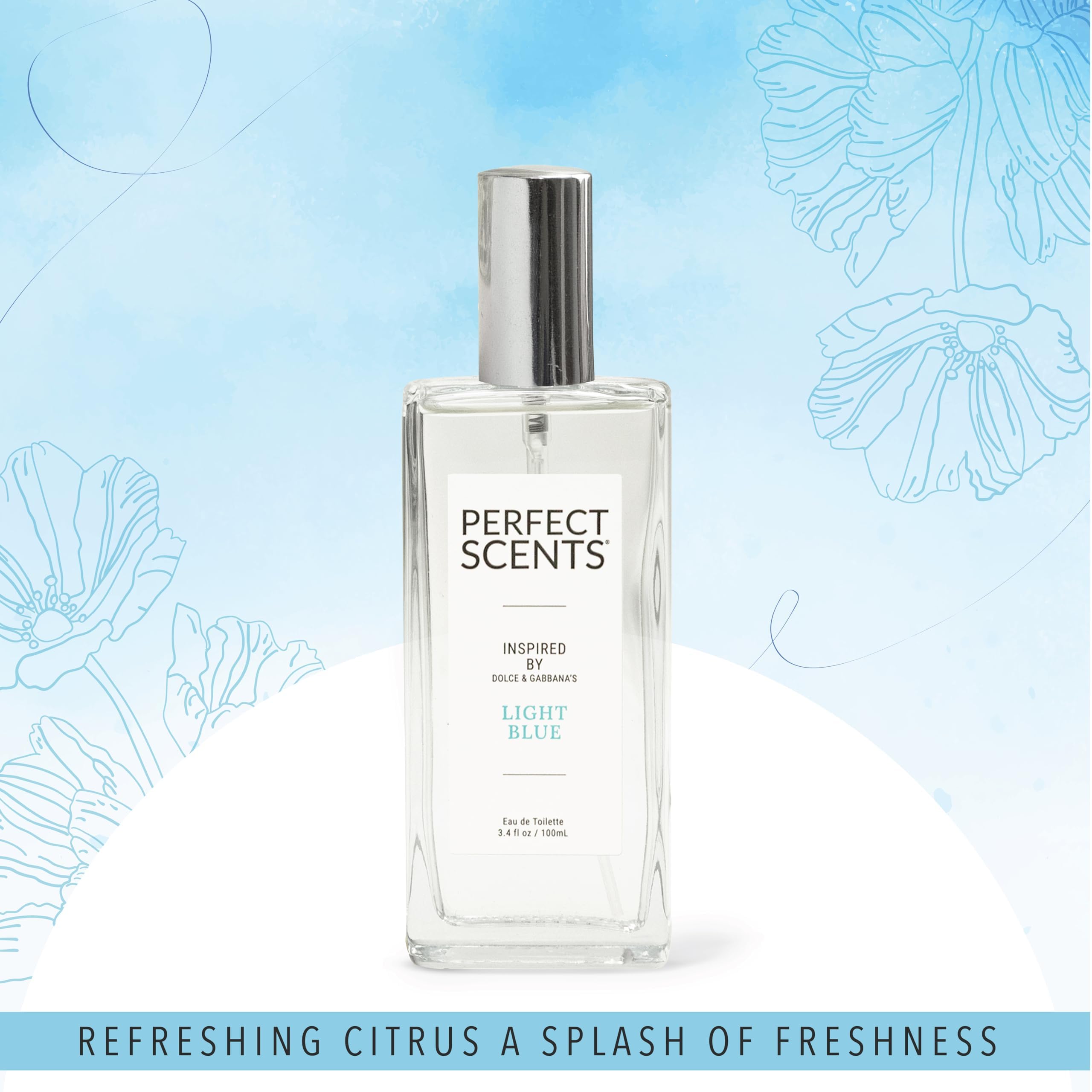 Foto 3 pulgar | Perfume Perfect Scents Light Blue 100 ml para Mujer-Venta Internacional