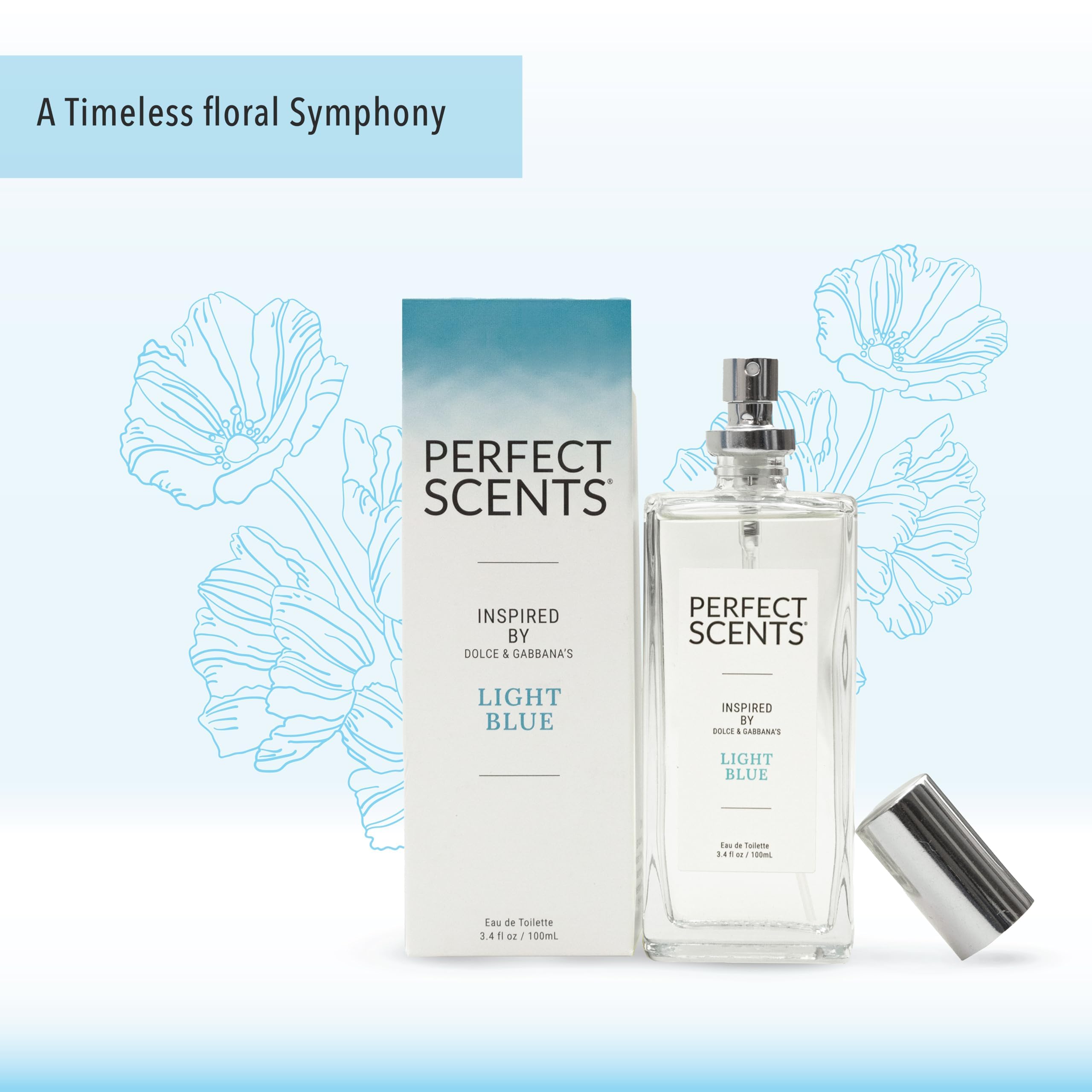Foto 5 pulgar | Perfume Perfect Scents Light Blue 100 ml para Mujer-Venta Internacional