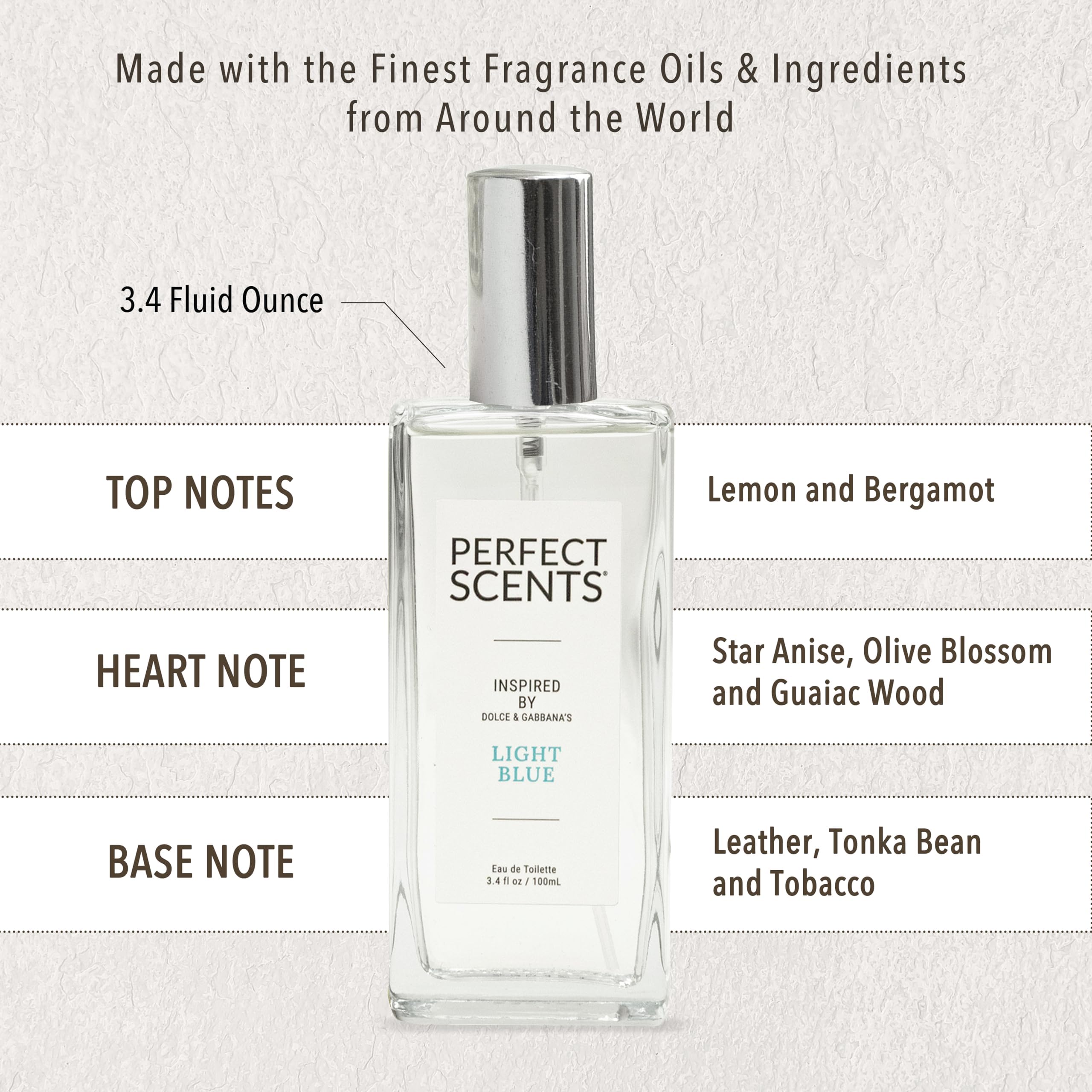 Foto 6 pulgar | Perfume Perfect Scents Light Blue 100 ml para Mujer-Venta Internacional