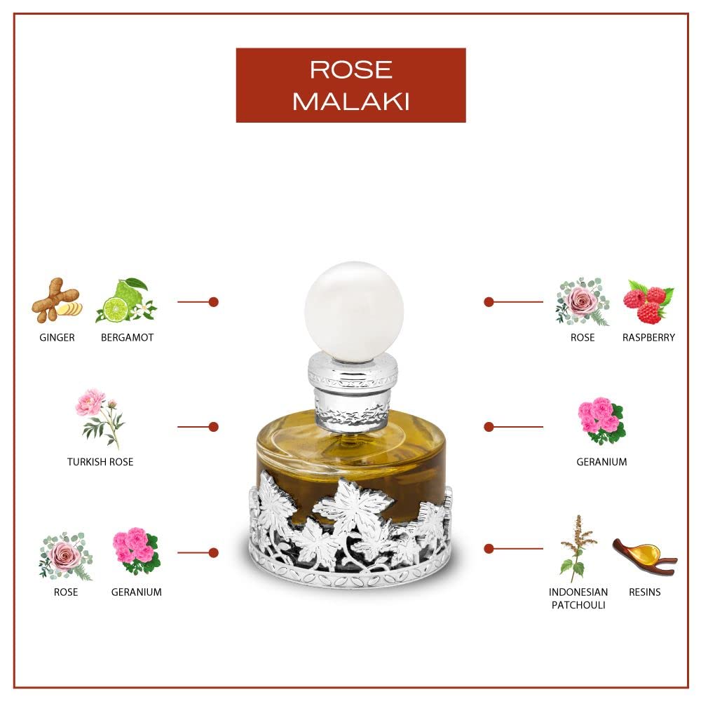 Foto 6 pulgar | Aceite De Perfume Swiss Arabian Rose Malaki 30 Ml Para Mujer - Venta Internacional.