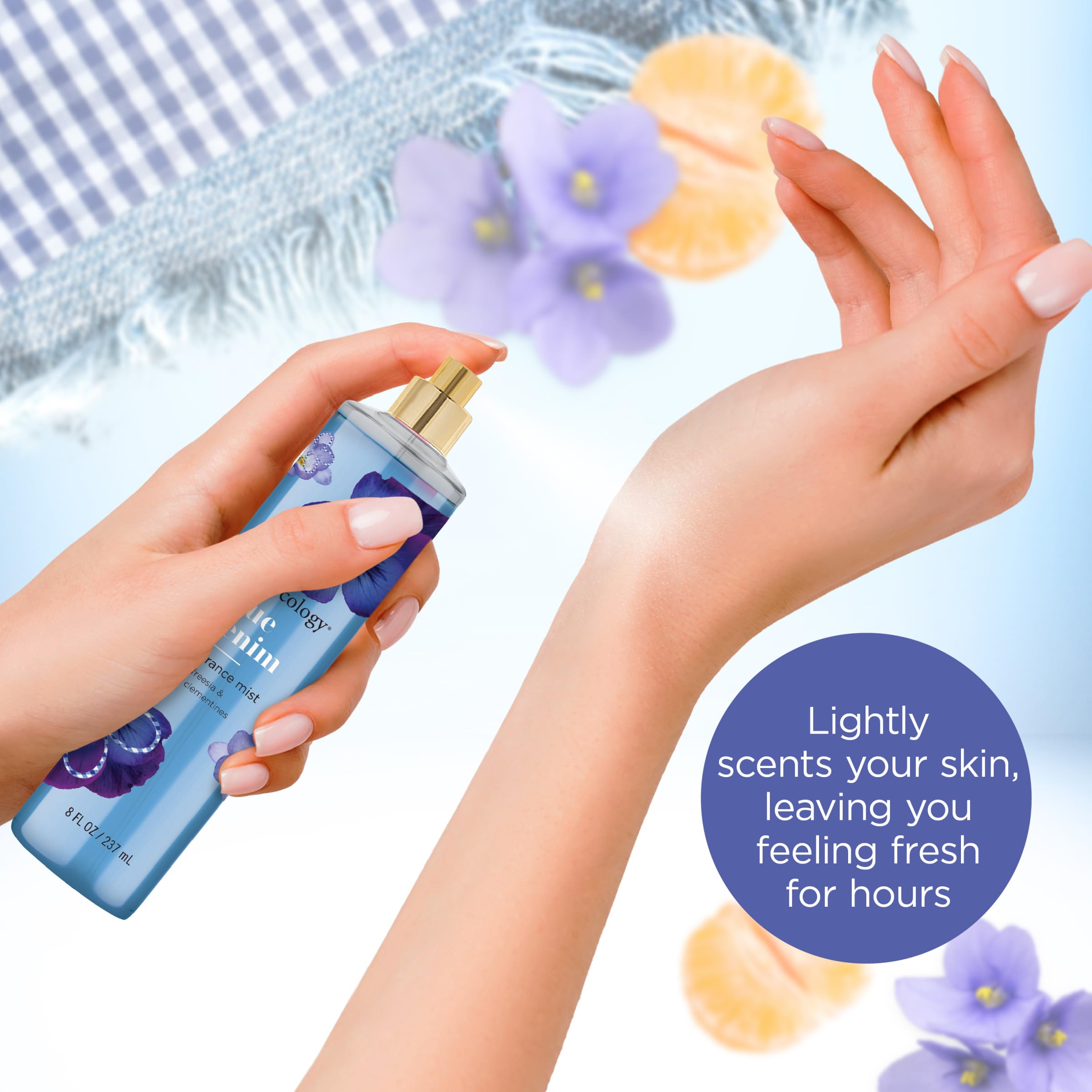 Foto 4 pulgar | Perfume Body Mist Bodycology Blue Denim 237 ml para Mujer-Venta Internacional