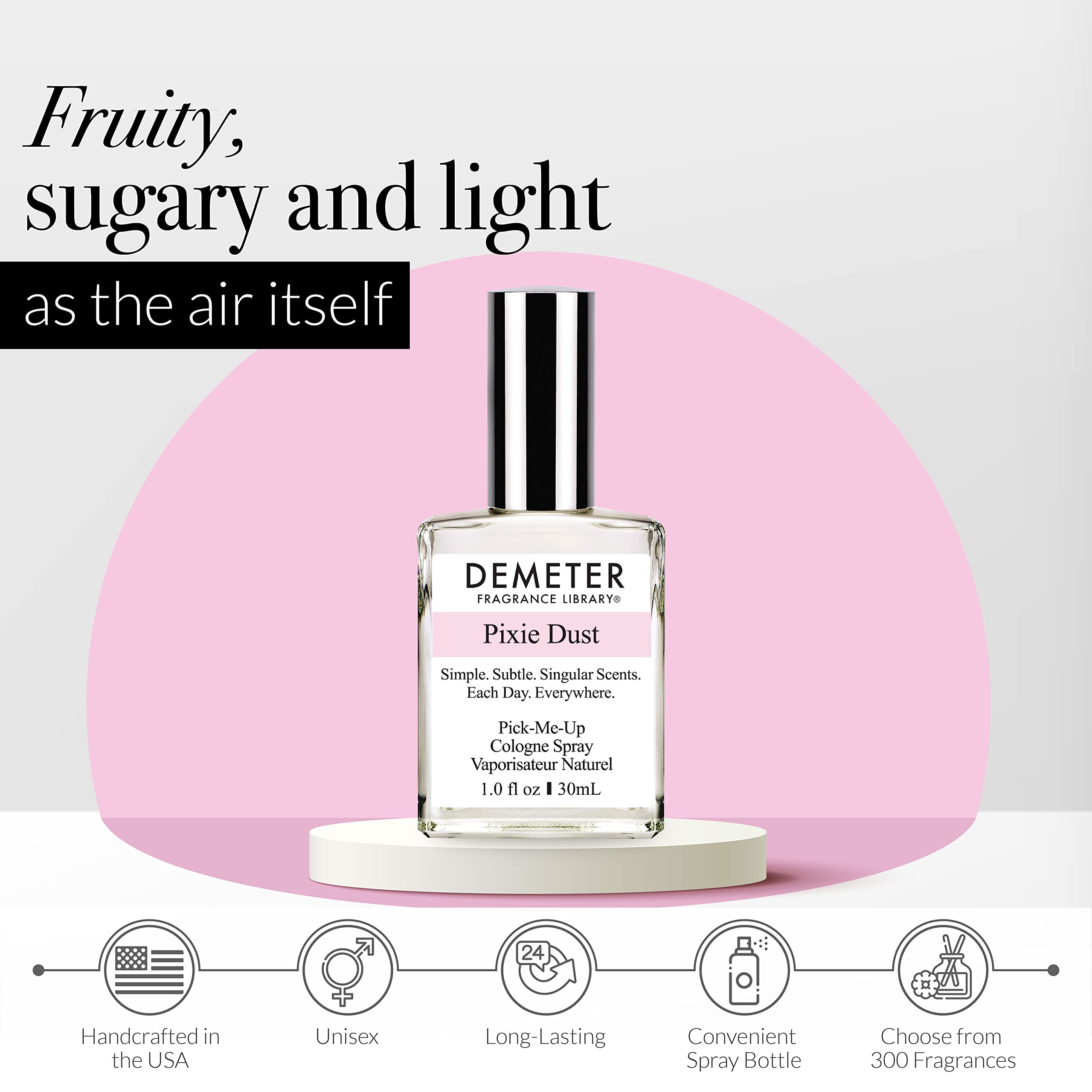 Foto 5 pulgar | Perfume Demeter Pixie Dust Cologne Spray 30 Ml Para Mujer - Venta Internacional.