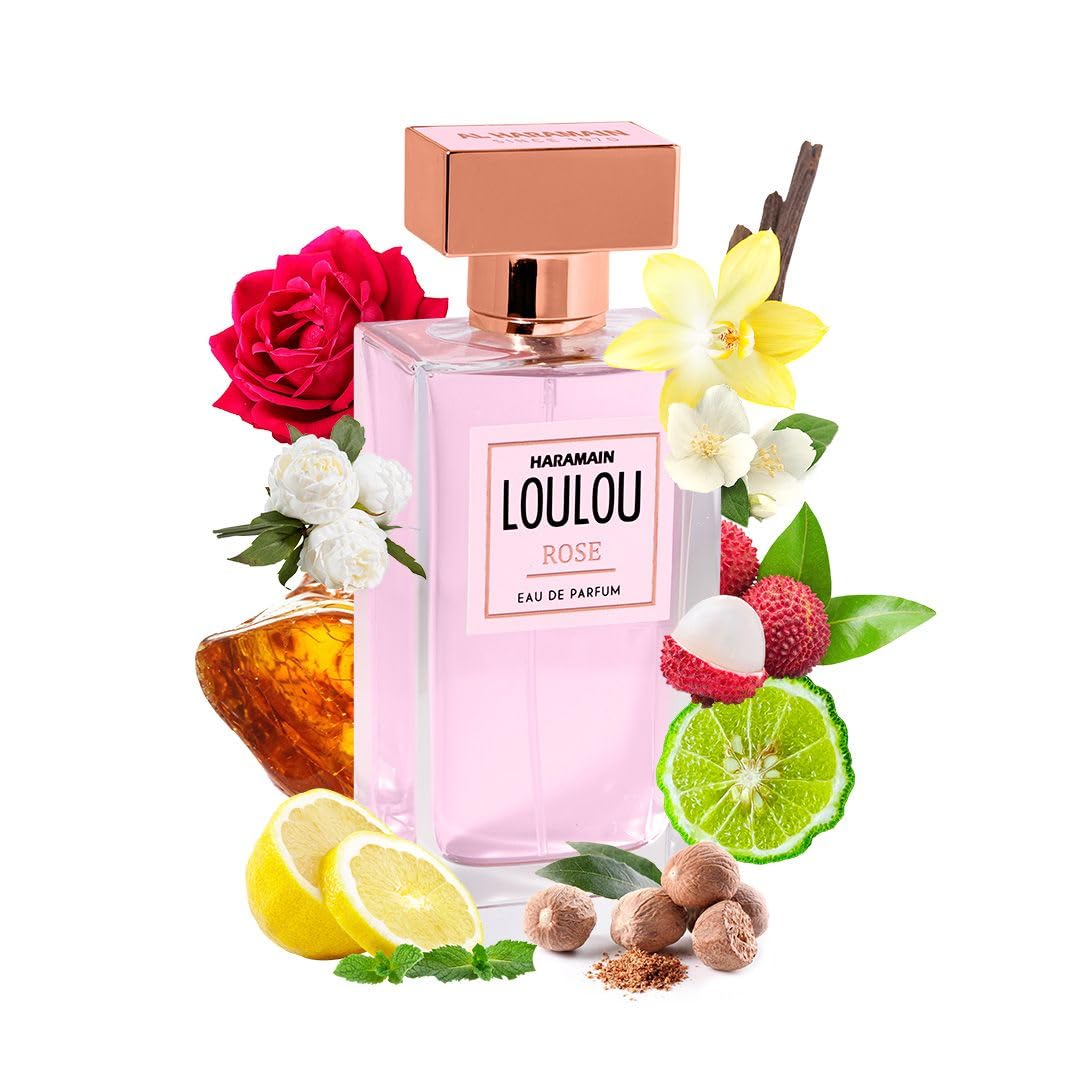 Foto 3 | Perfume Al Haramain Loulou Rose 100 ml para Mujer - Venta Internacional